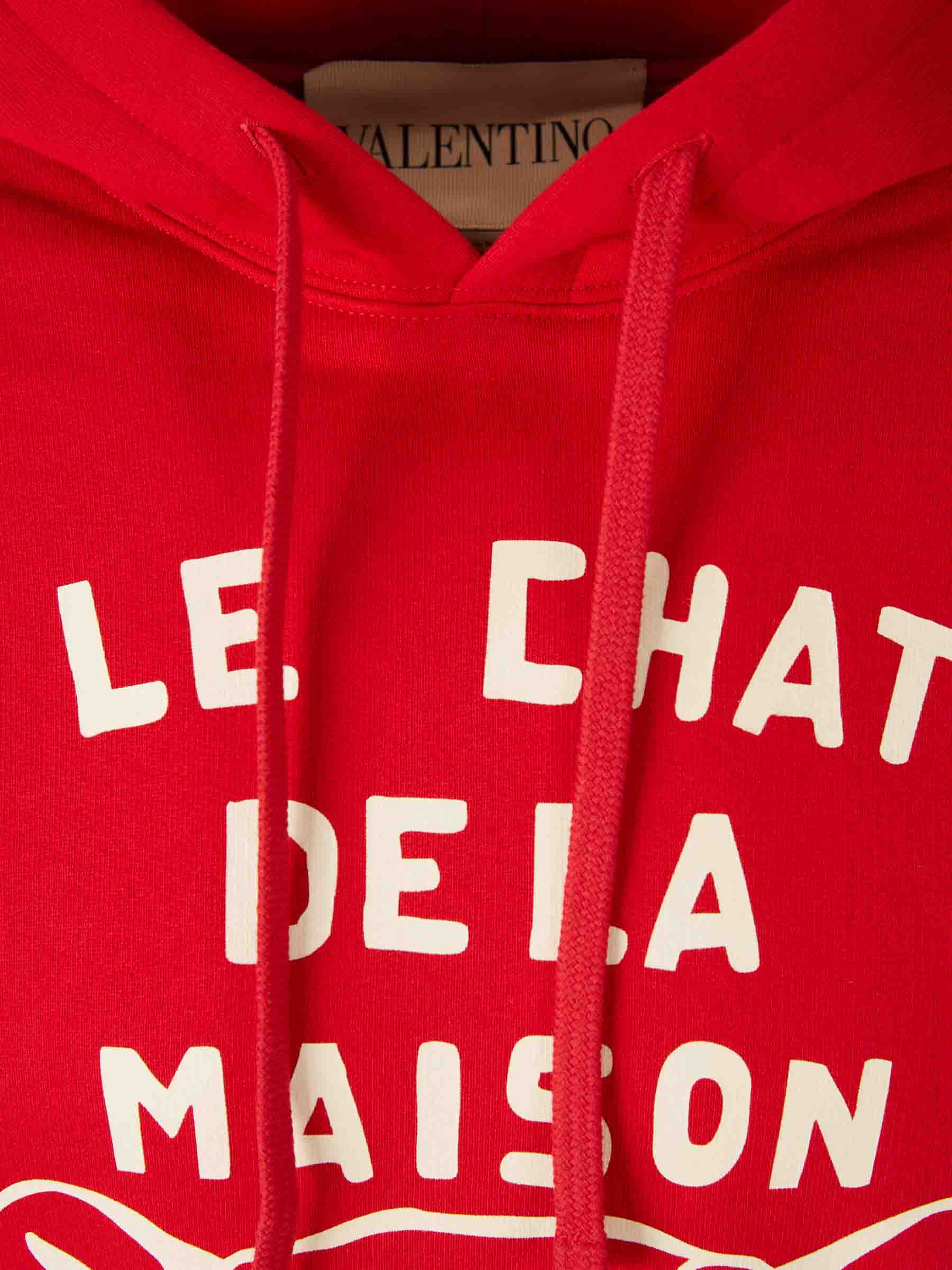 Valentino Hombre Barcelona Sudadera Capucha Estampado color Rojo sku 545-001884 01 - Foto 3