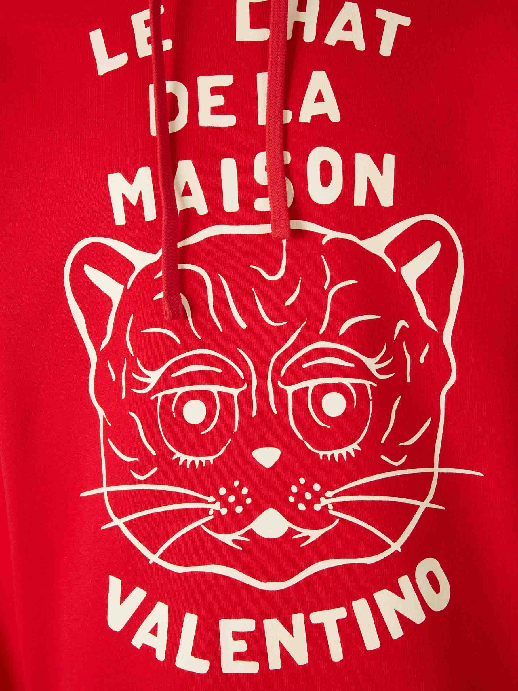 Valentino Hombre Barcelona Sudadera Capucha Estampado color Rojo sku 545-001884 01 - Foto 4