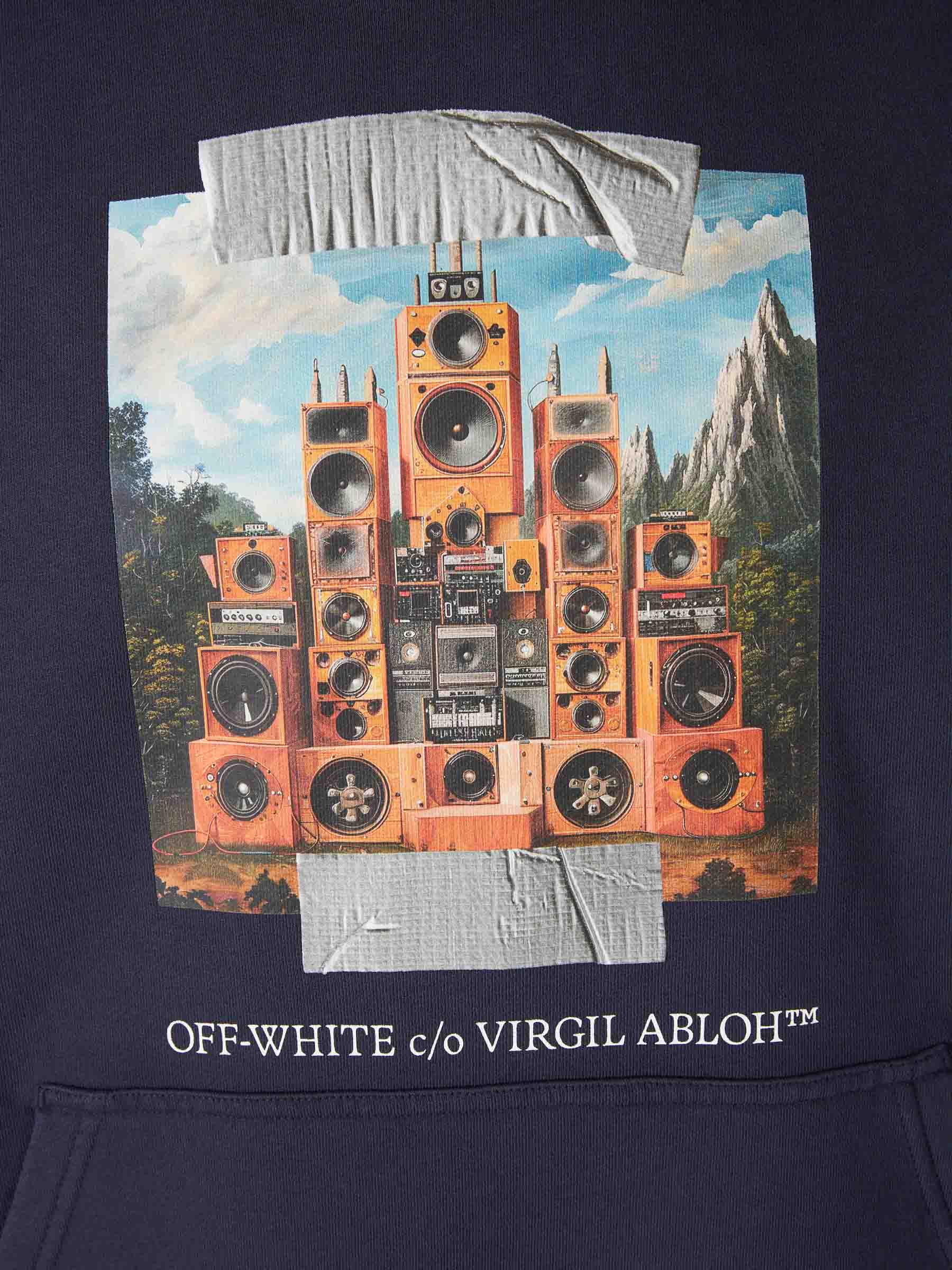 Off-White Hombre Barcelona Sudadera Con Capucha color Azul Marino sku 545-001908 01 - Foto 4