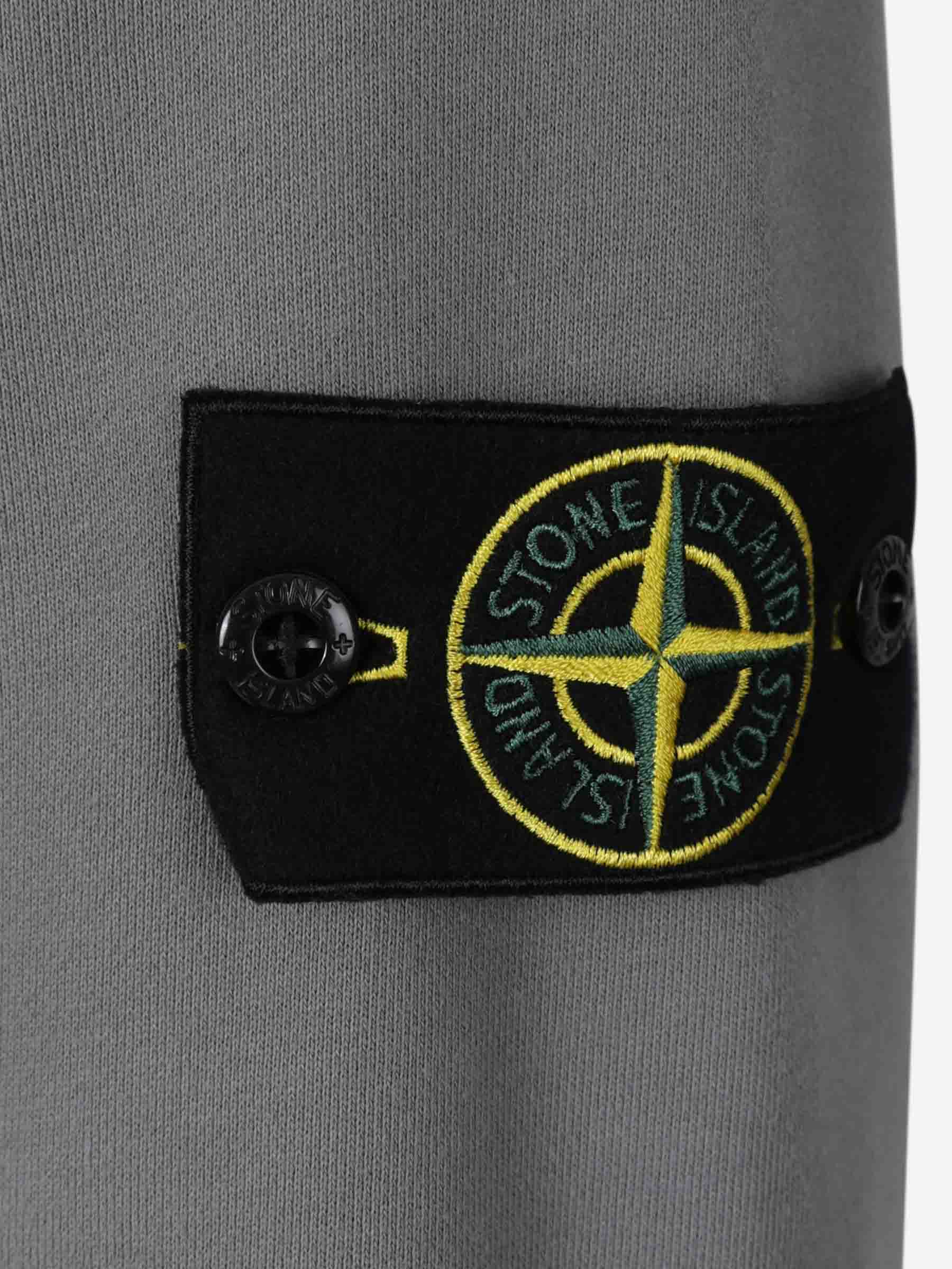 Stone Island Hombre Barcelona Sudadera Cuello Redondo color Gris Oscuro sku 545-001911 04 - Foto 3
