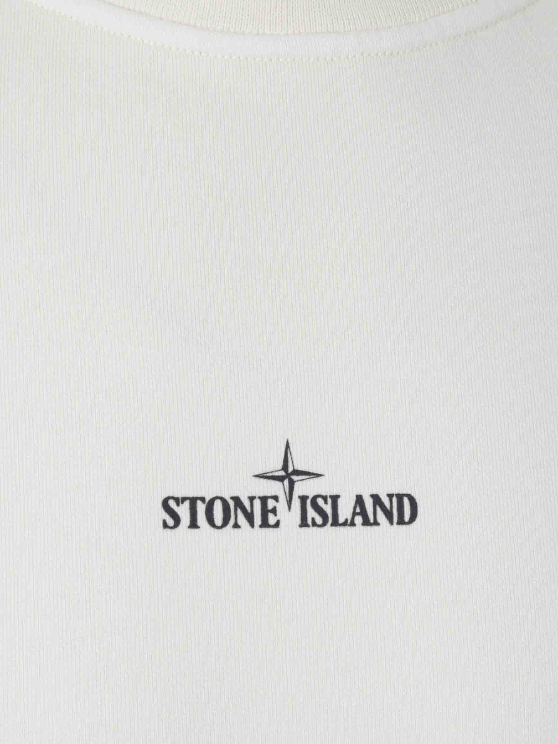 Stone Island Hombre Barcelona Sudadera Cuello redondo color Crema sku 545-001918 01 - Foto 3