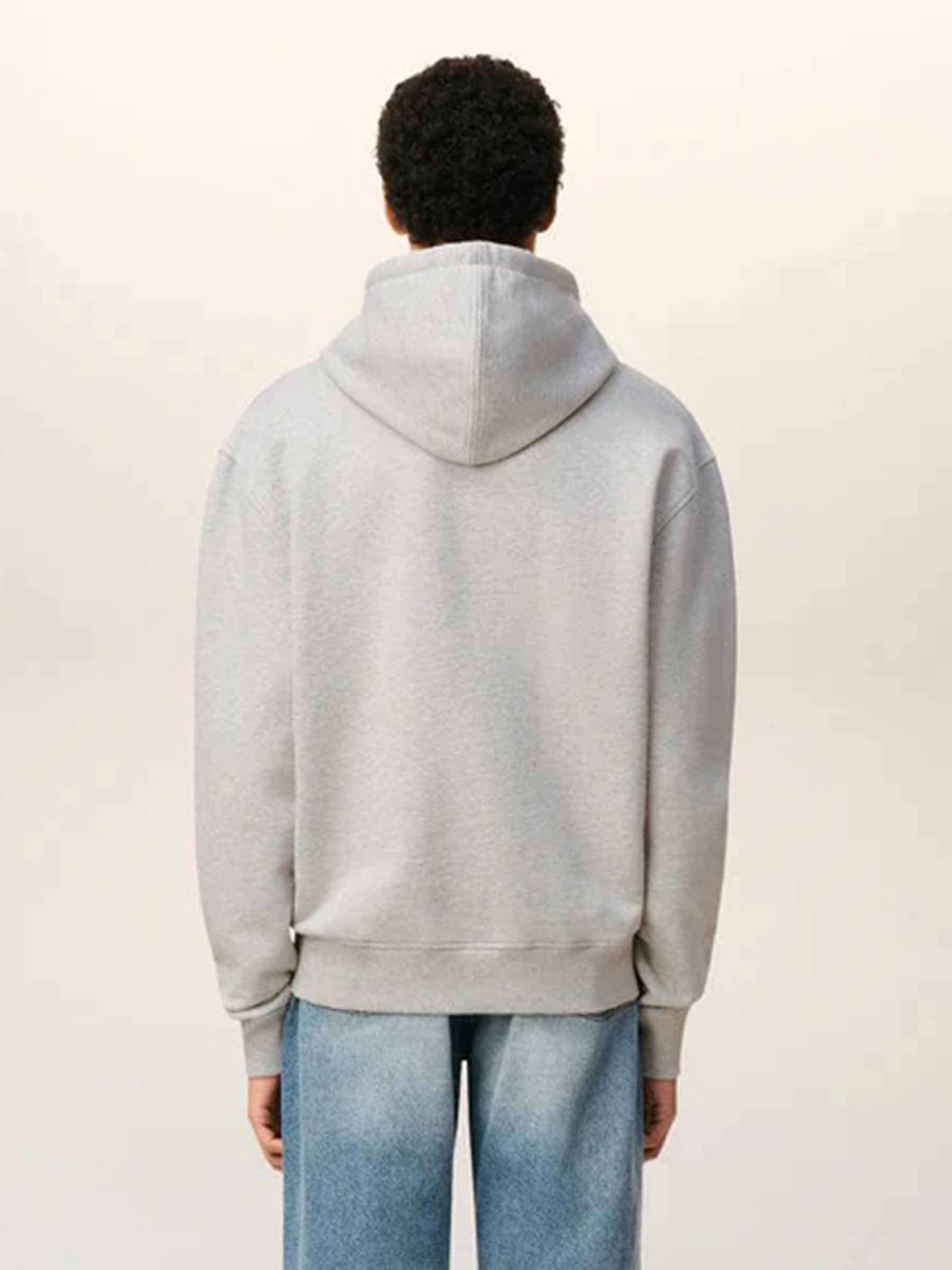 Ami Paris Hombre Barcelona Sudadera Capucha color Gris Claro sku 545-001947 02 - Foto 3