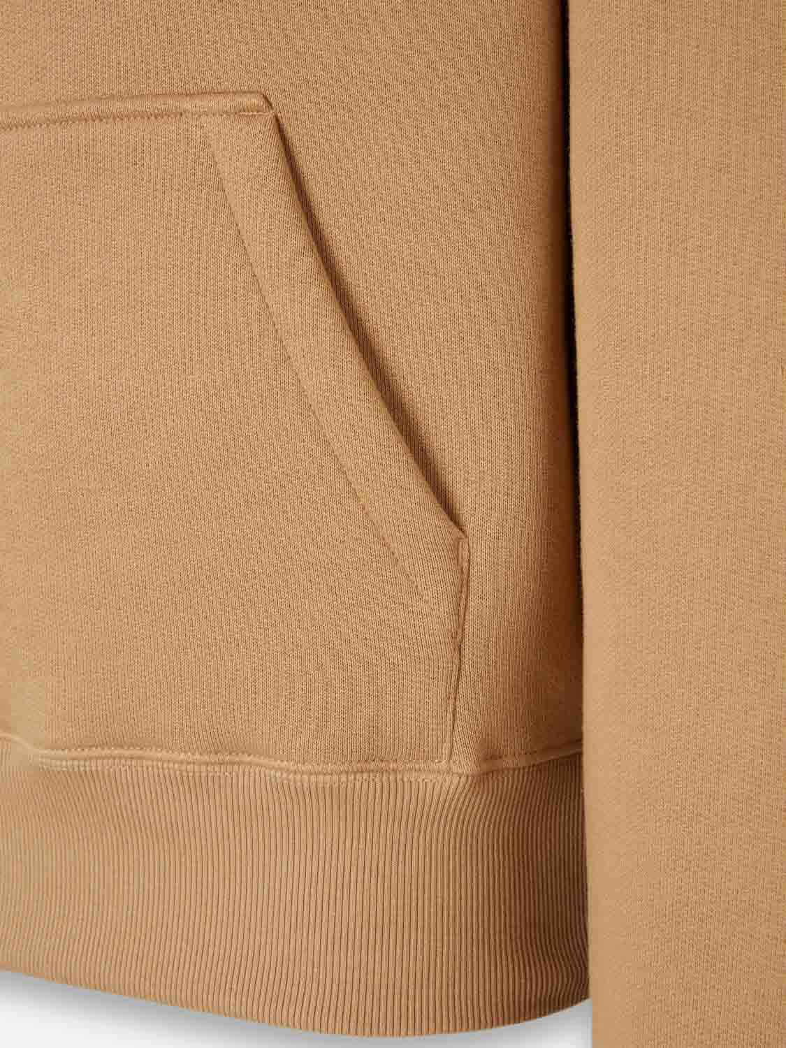 Ami Paris Hombre Barcelona Sudadera Capucha Logo color Camel sku 545-001952 03 - Foto 5