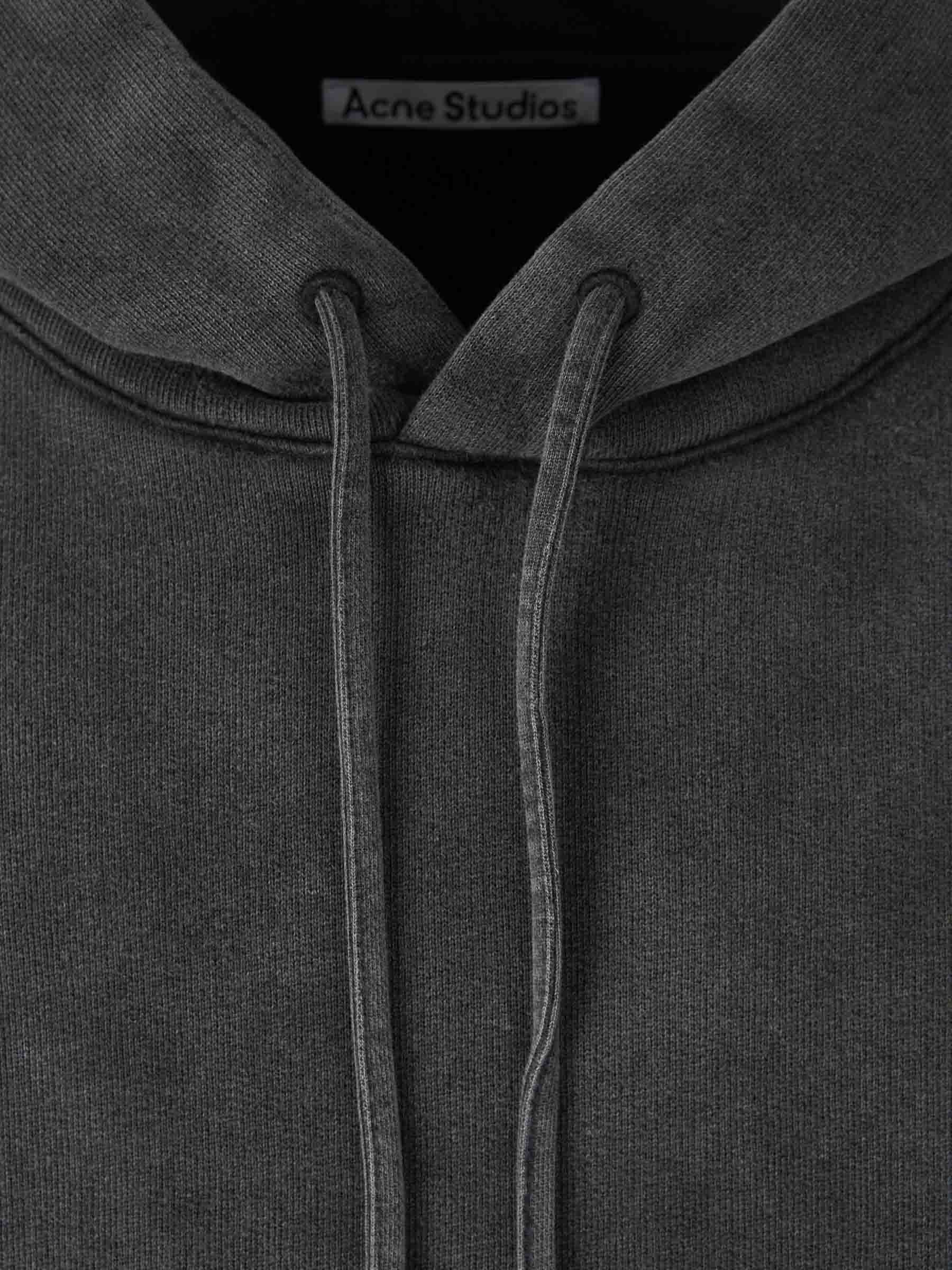 Acne Studios Hombre Barcelona Sudadera Capucha Algodón color Gris Antracita sku 545-001969 01 - Foto 3