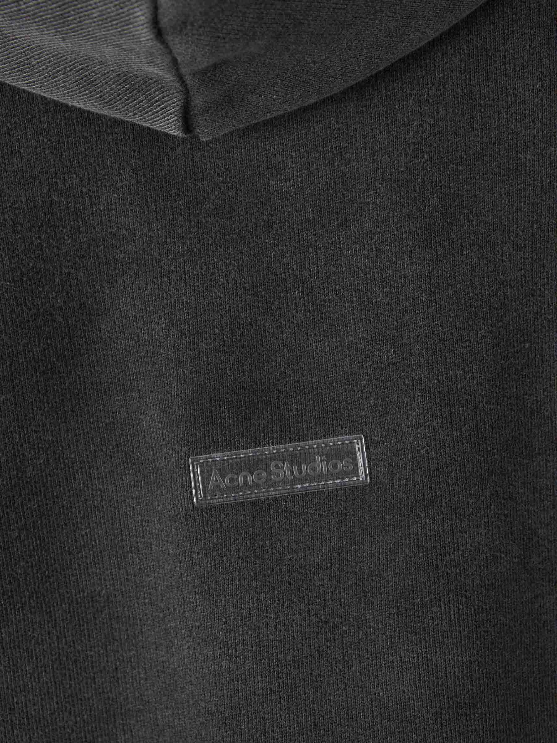 Acne Studios Hombre Barcelona Sudadera Capucha Algodón color Gris Antracita sku 545-001969 01 - Foto 5