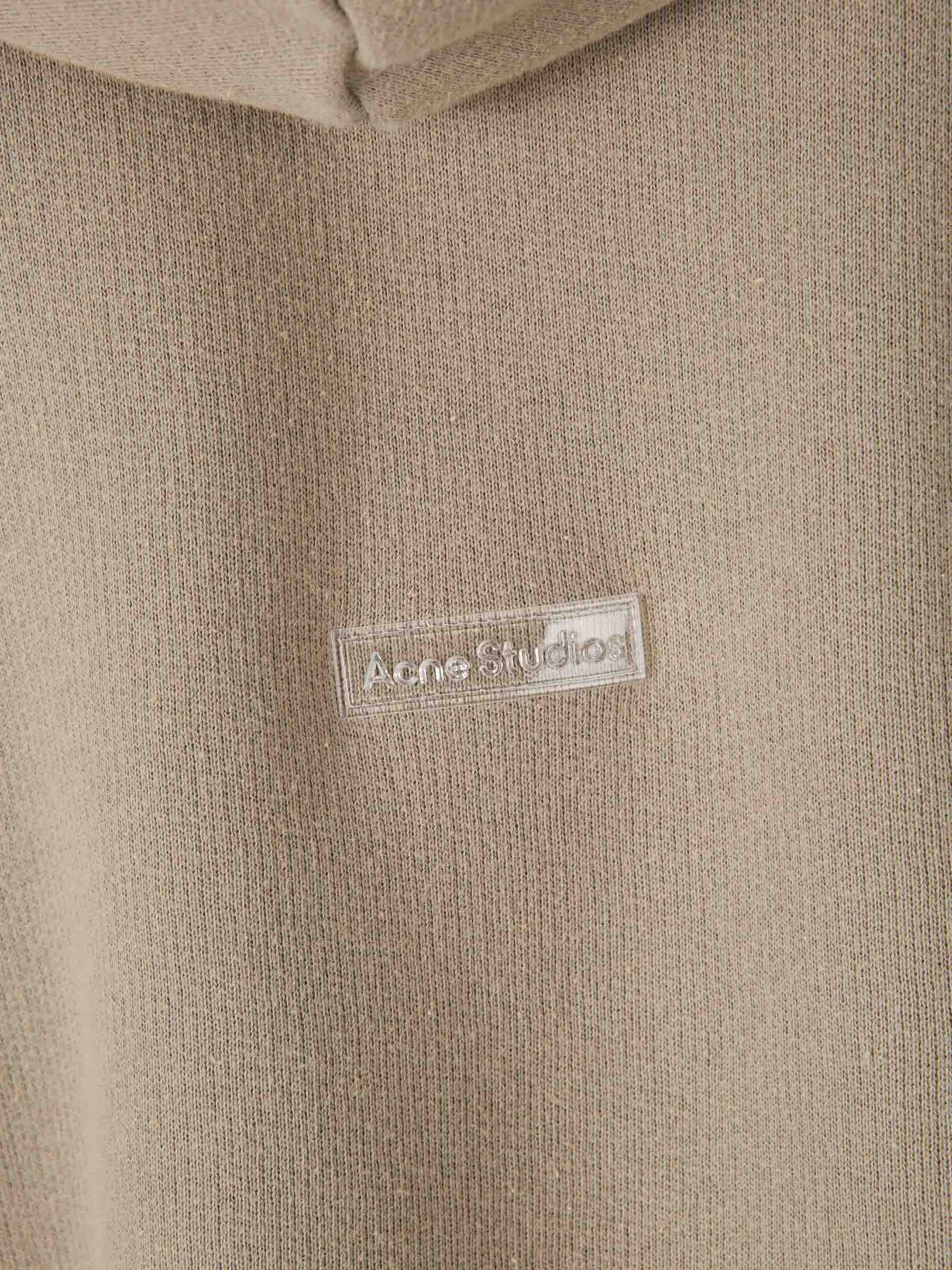 Acne Studios Hombre Barcelona Sudadera Capucha Algodón color Camel sku 545-001969 03 - Foto 4