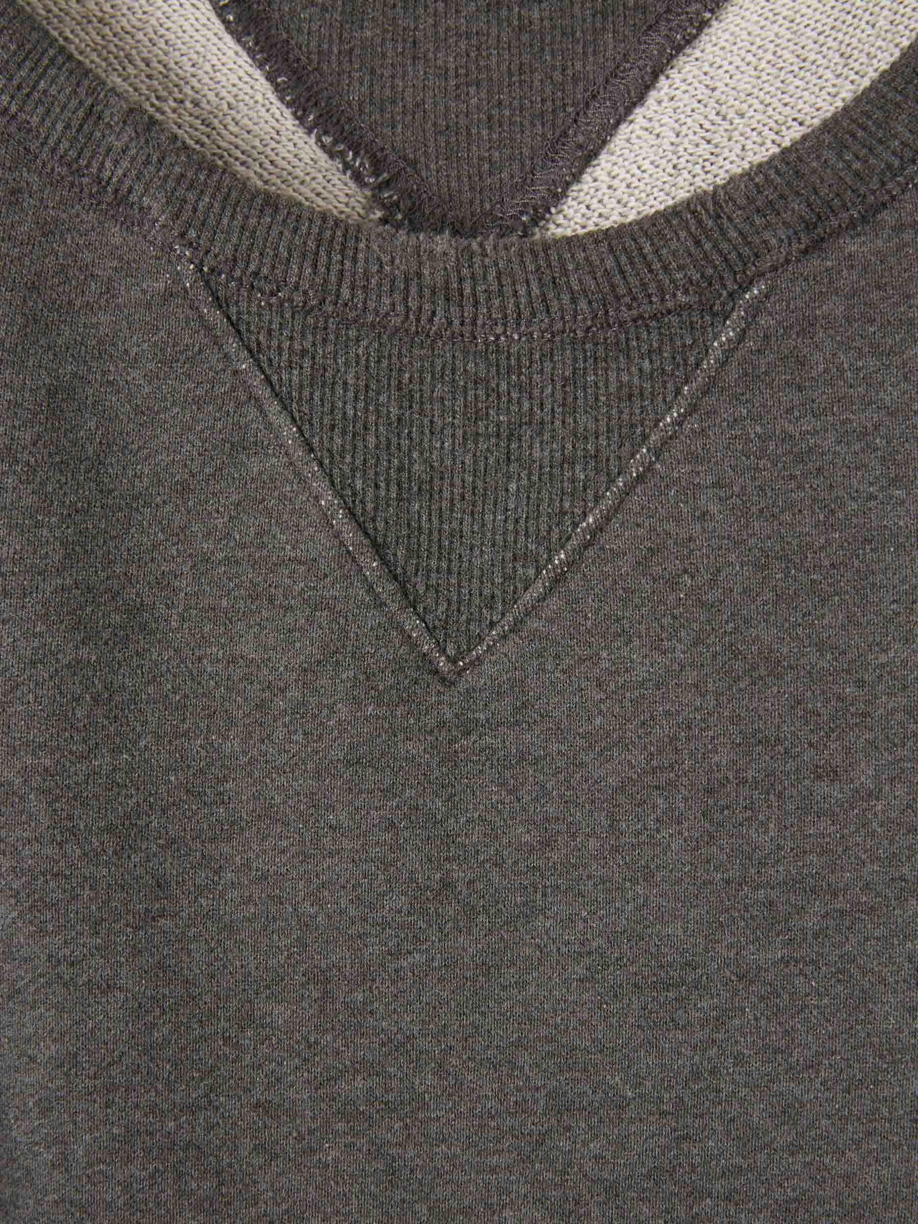 Maison Margiela Hombre Barcelona Sudadera Cuello Redondo color Gris Oscuro sku 545-001974 01 - Foto 3