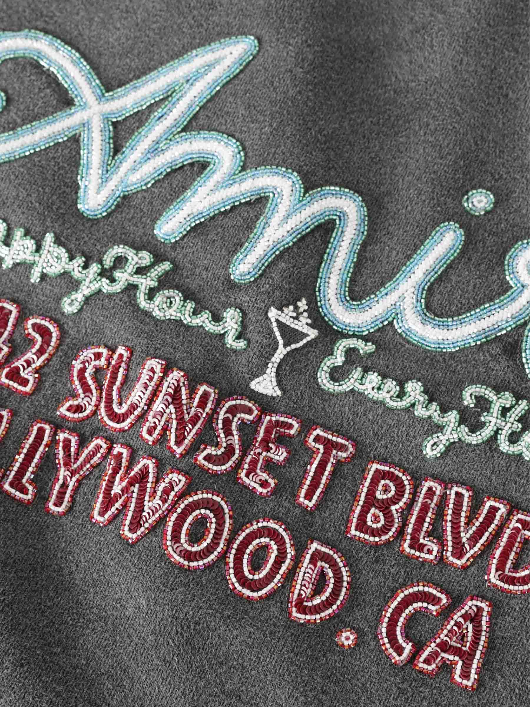 Amiri Hombre Barcelona Sudadera Capucha Logo color Negro sku 545-001990 01 - Foto 4