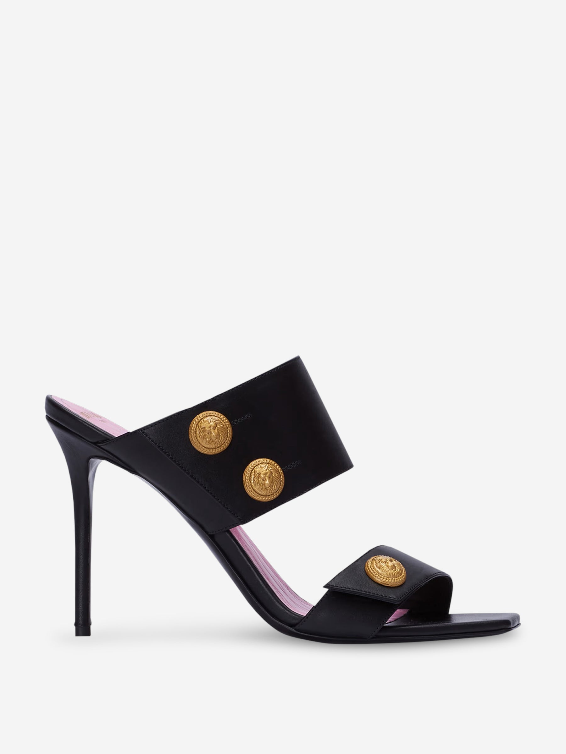 Balmain – Eva Heel Sandals Mujer 800-005397 01 - Main Image