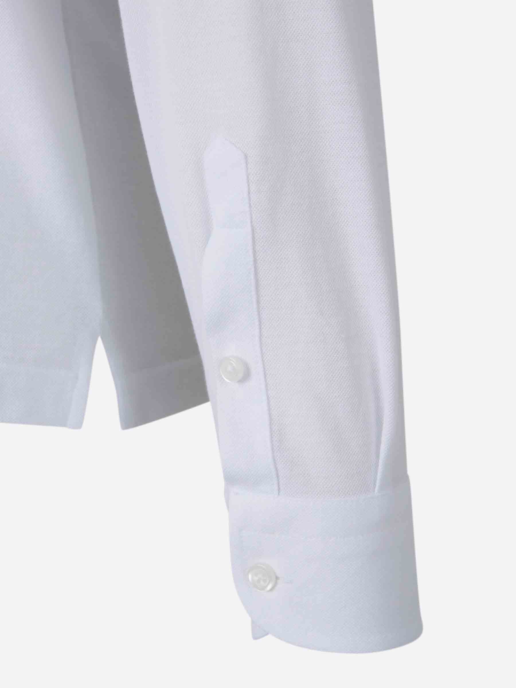 Gran Sasso Hombre Barcelona Polo Piqué Algodón color Blanco sku 551-000387 01 - Foto 4