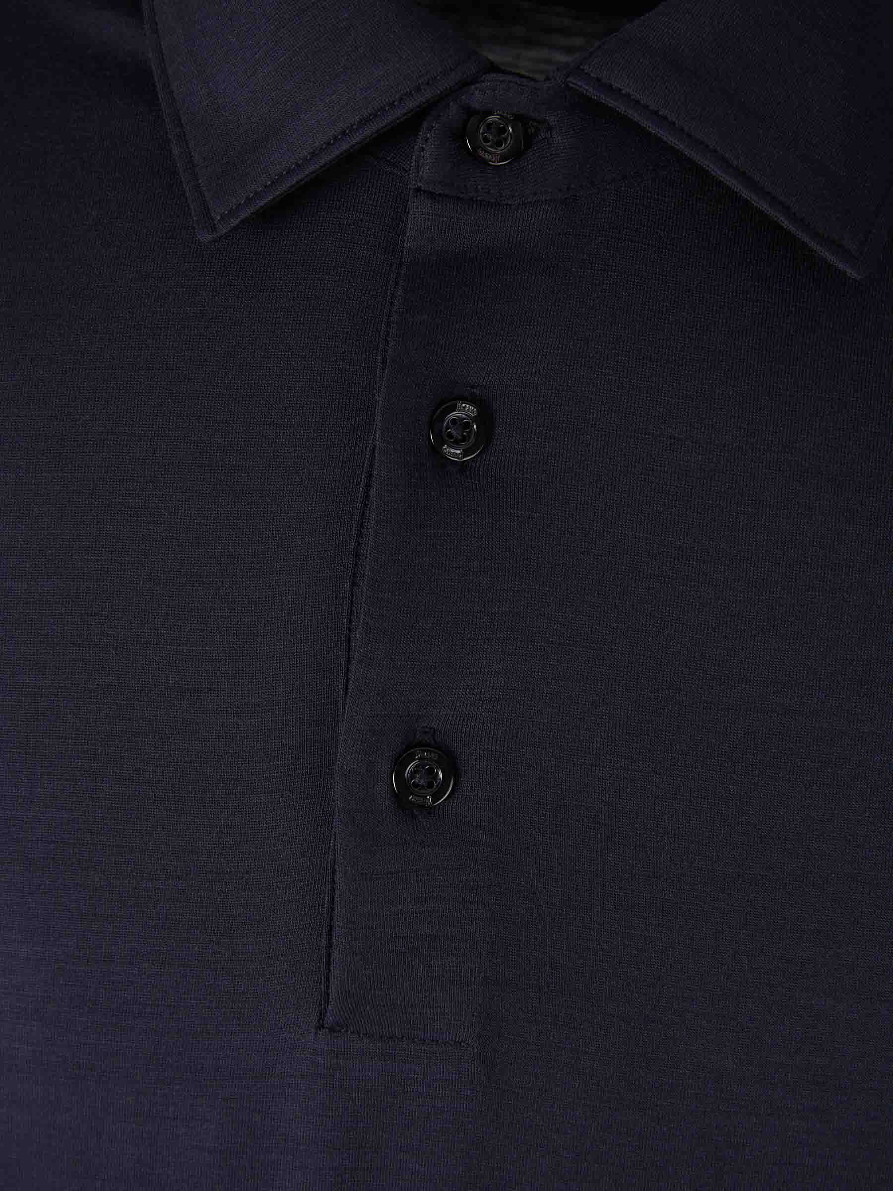 Herno Hombre Barcelona Polo Manga Larga color Azul Marino sku 551-000393 02 - Foto 3