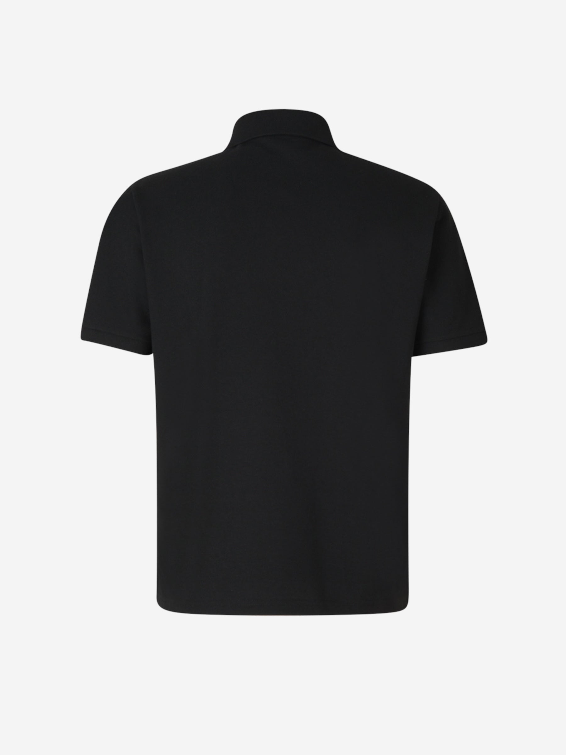 Saint Laurent Hombre Barcelona Polo Algodón Logo color Negro sku 552-001550 01 - Foto 2
