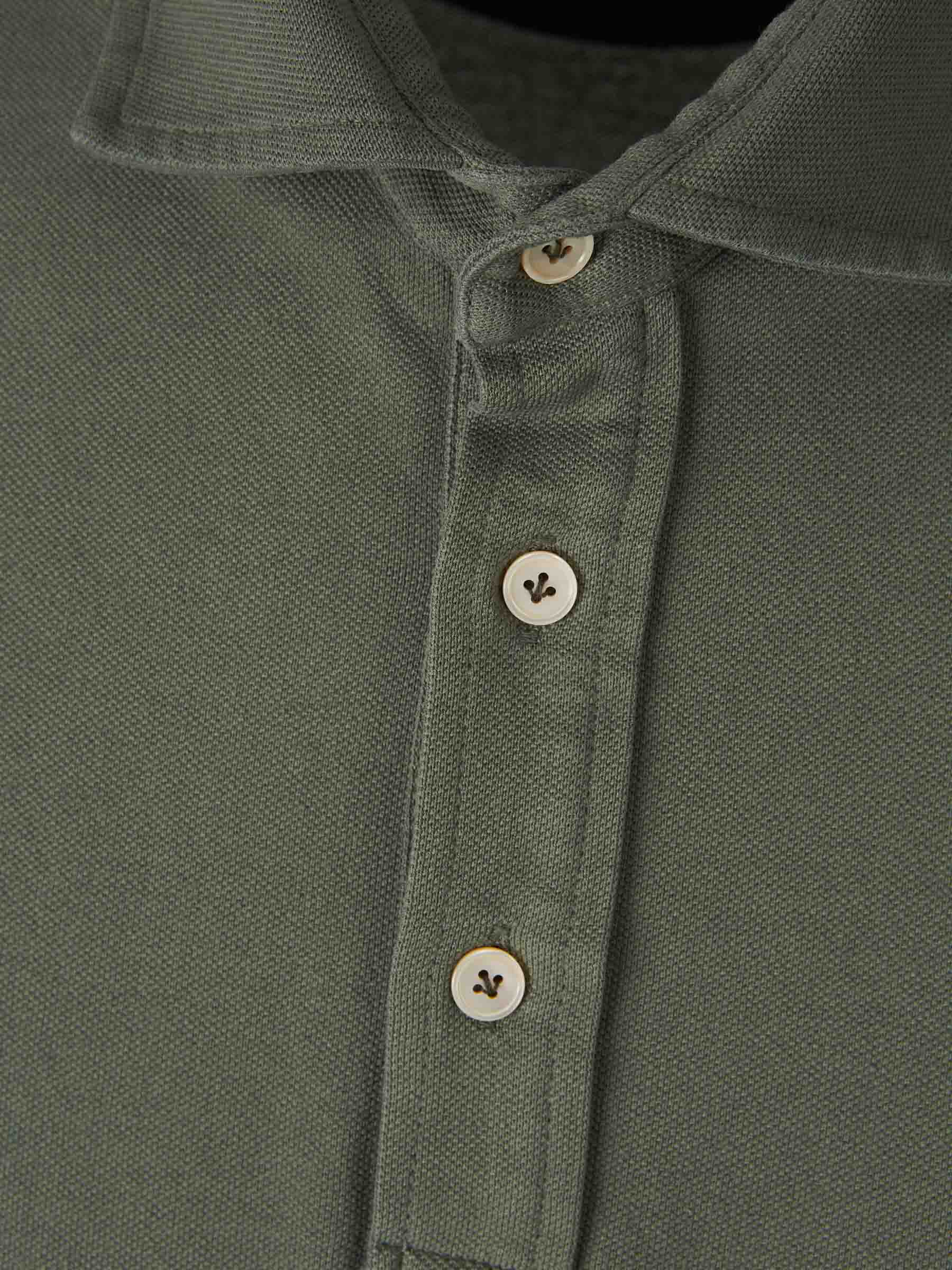 Santa Eulalia Hombre Barcelona Polo Liso Algodón color Verde sku 552-001559 04 - Foto 3