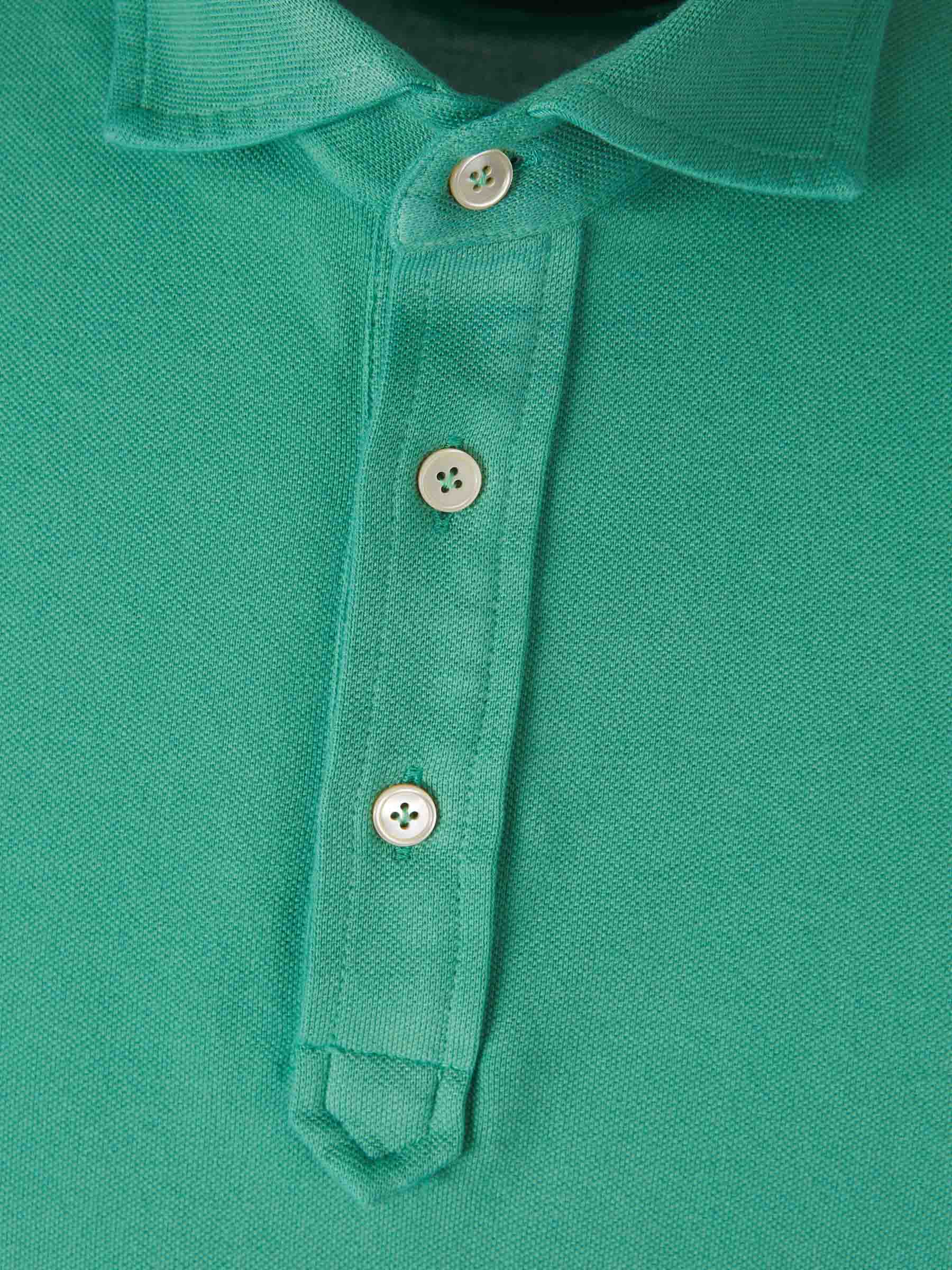 Santa Eulalia Hombre Barcelona Polo Liso Algodón color Verde Menta sku 552-001559 07 - Foto 3