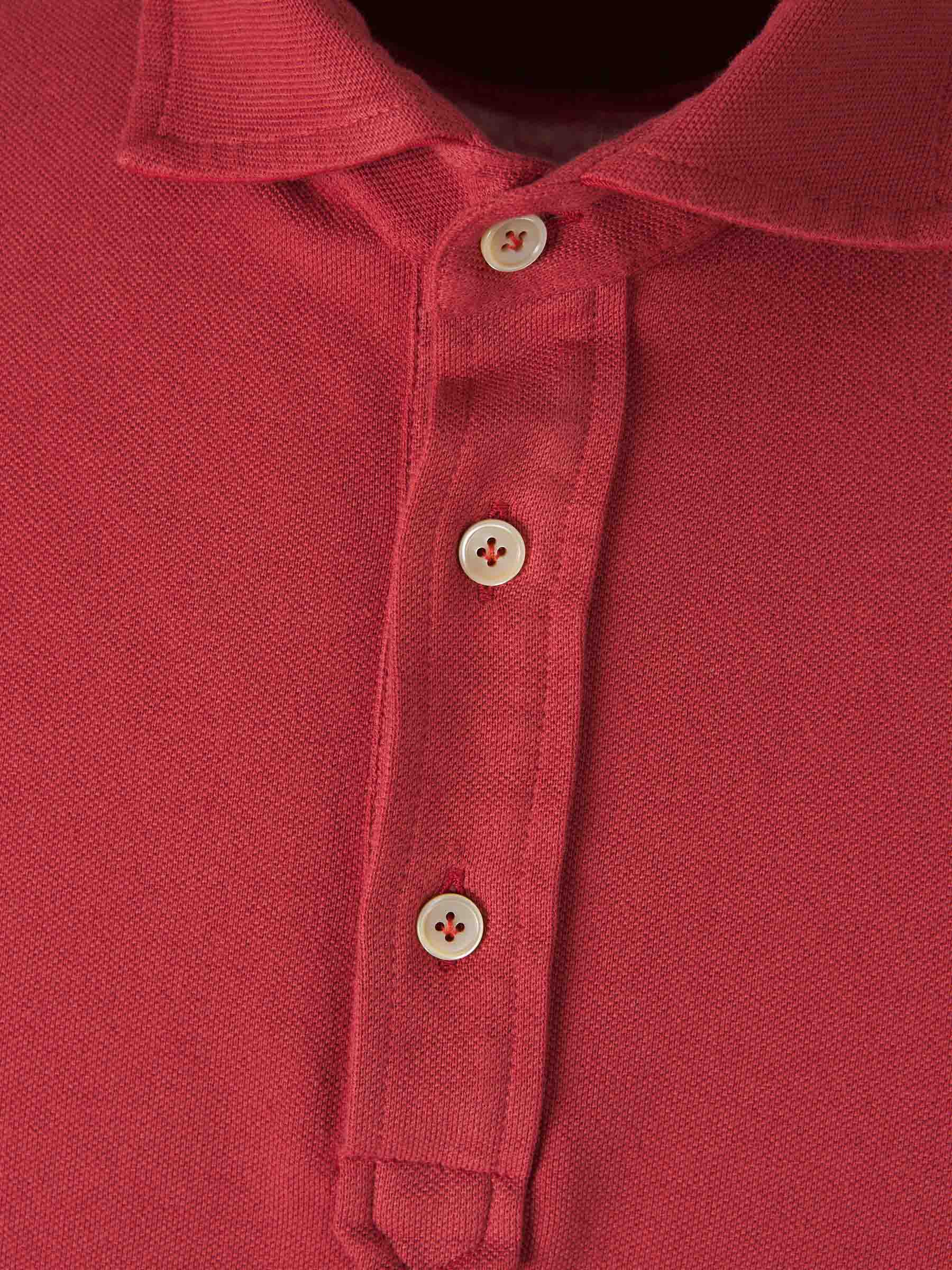 Santa Eulalia Hombre Barcelona Polo Liso Algodón color Rojo sku 552-001559 08 - Foto 3