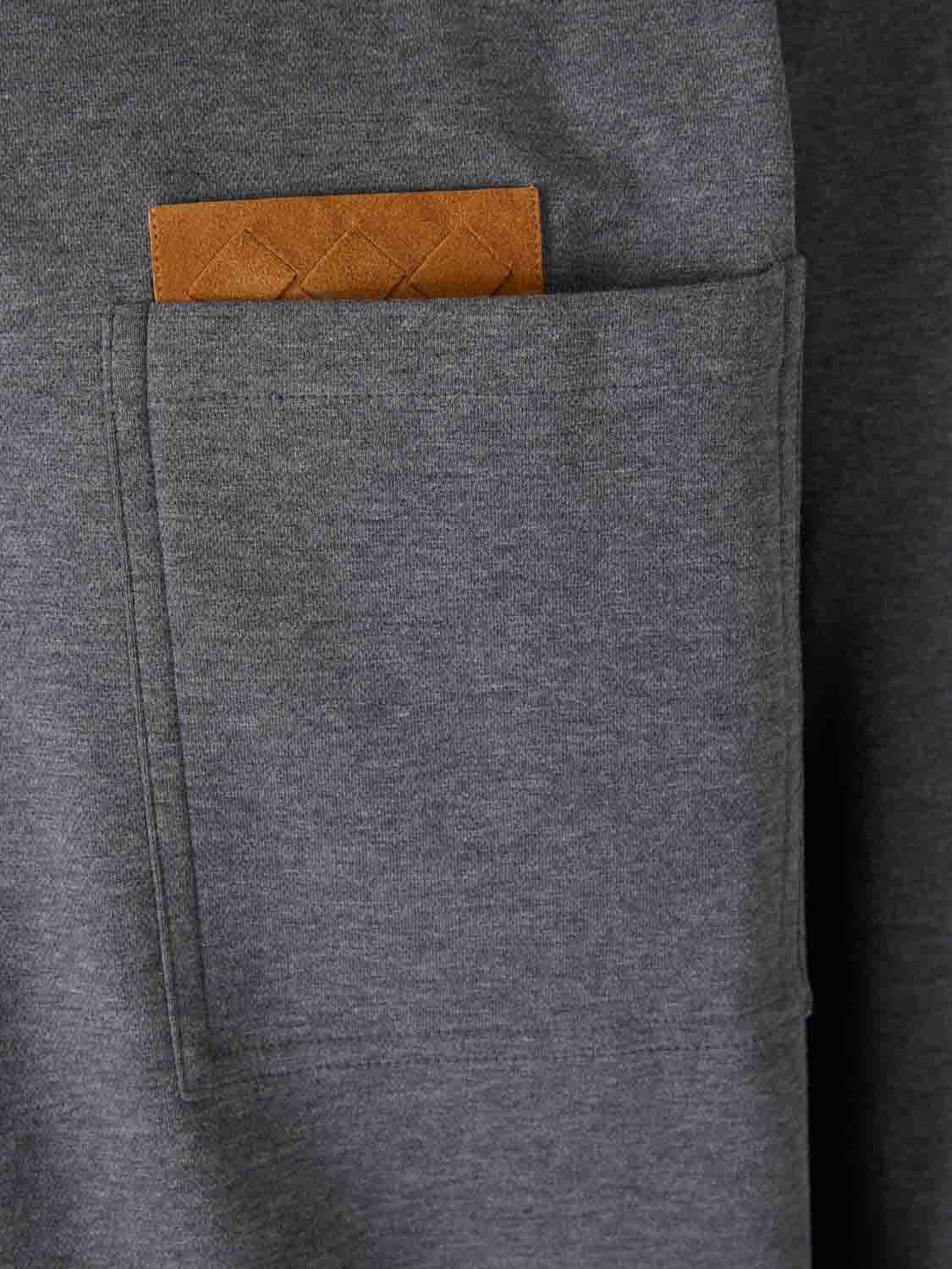 Bottega Veneta Hombre Barcelona Polo Algodón Manga Larga color Gris Antracita sku 552-001629 01 - Foto 4