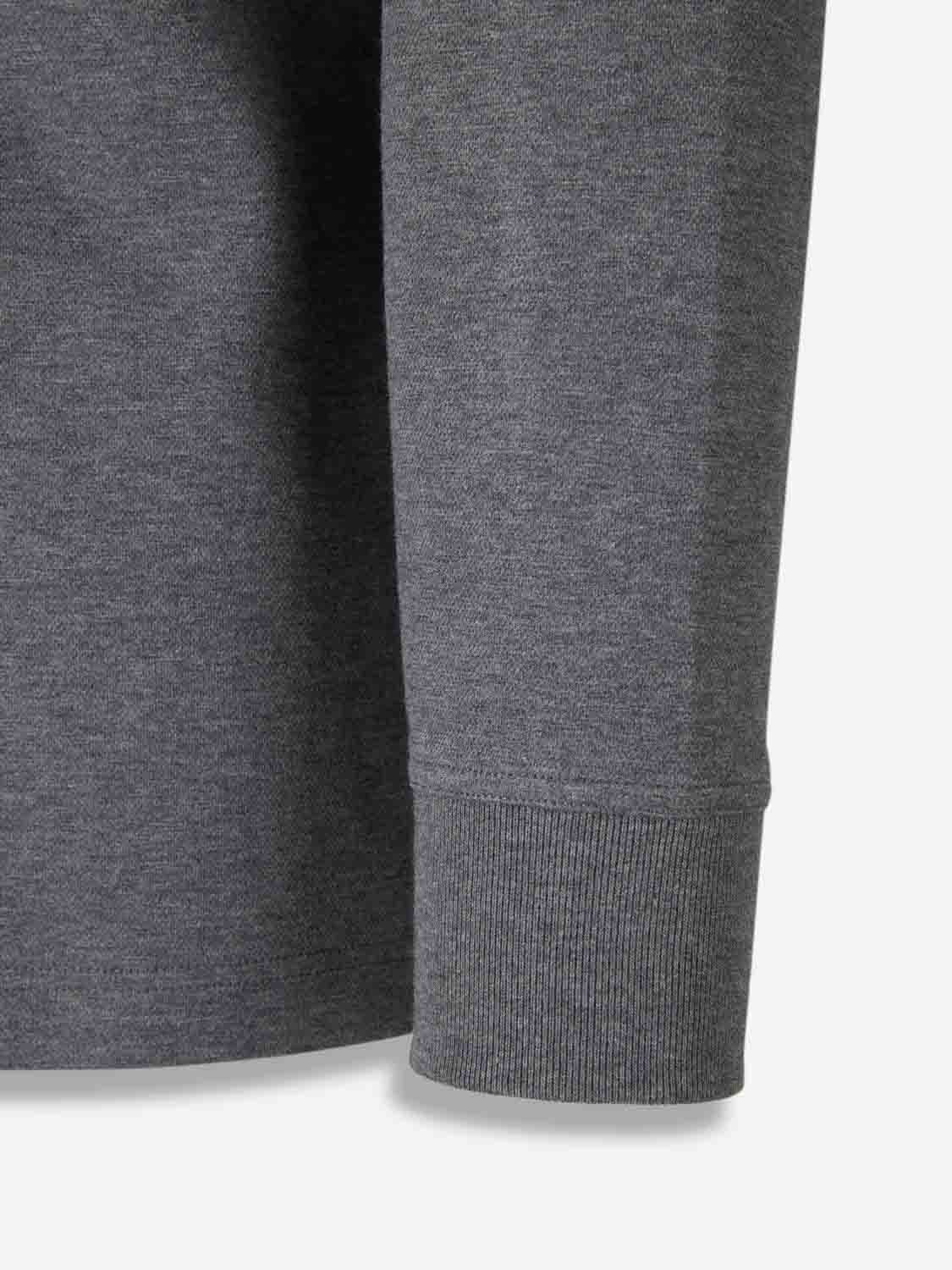 Bottega Veneta Hombre Barcelona Polo Algodón Manga Larga color Gris Antracita sku 552-001629 01 - Foto 5