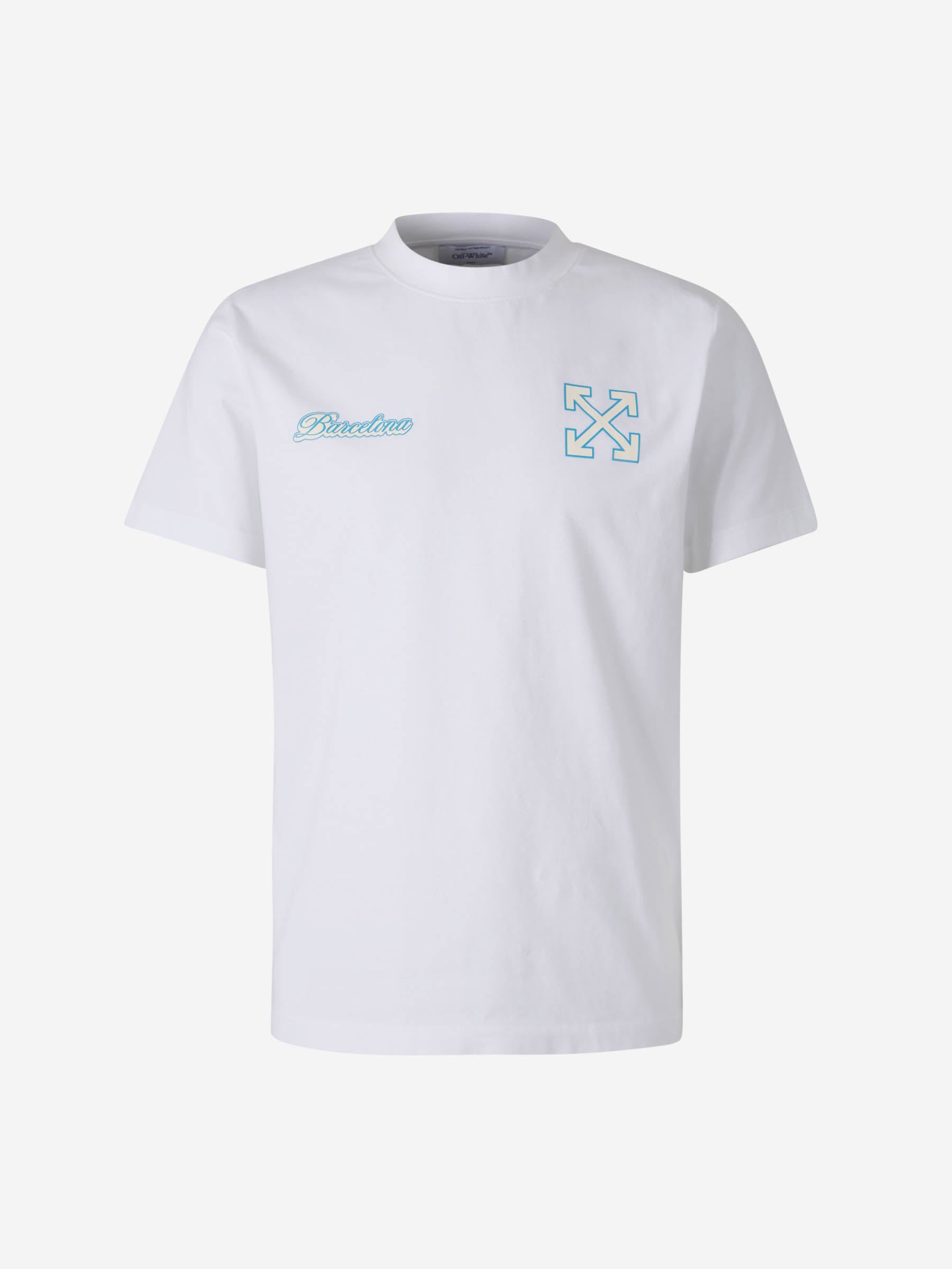 Off-White – Cotton Logo T-shirt Hombre 553-004015 01