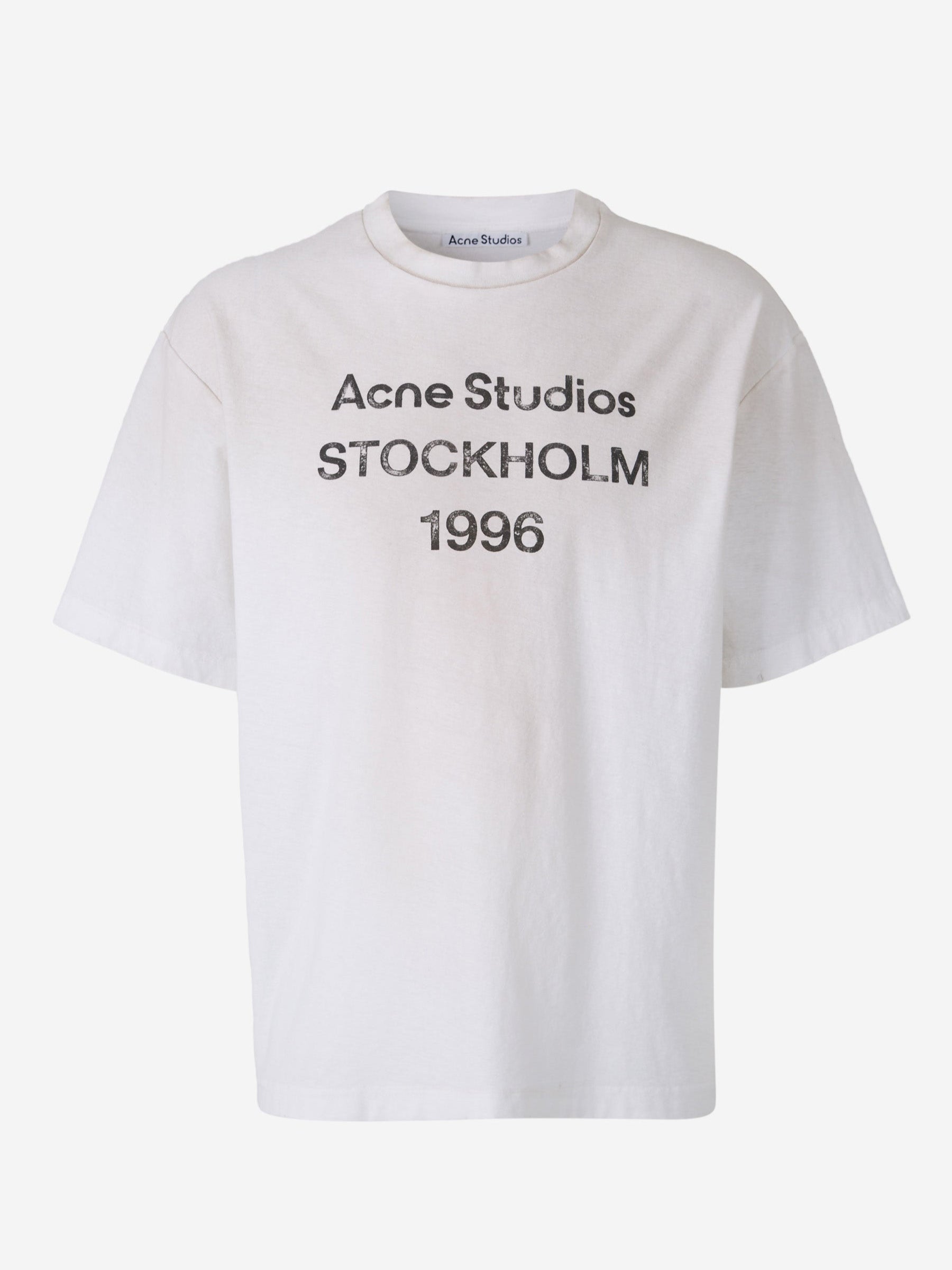 Acne Studios – Vintage Logo T-shirt Hombre 553-004030 01