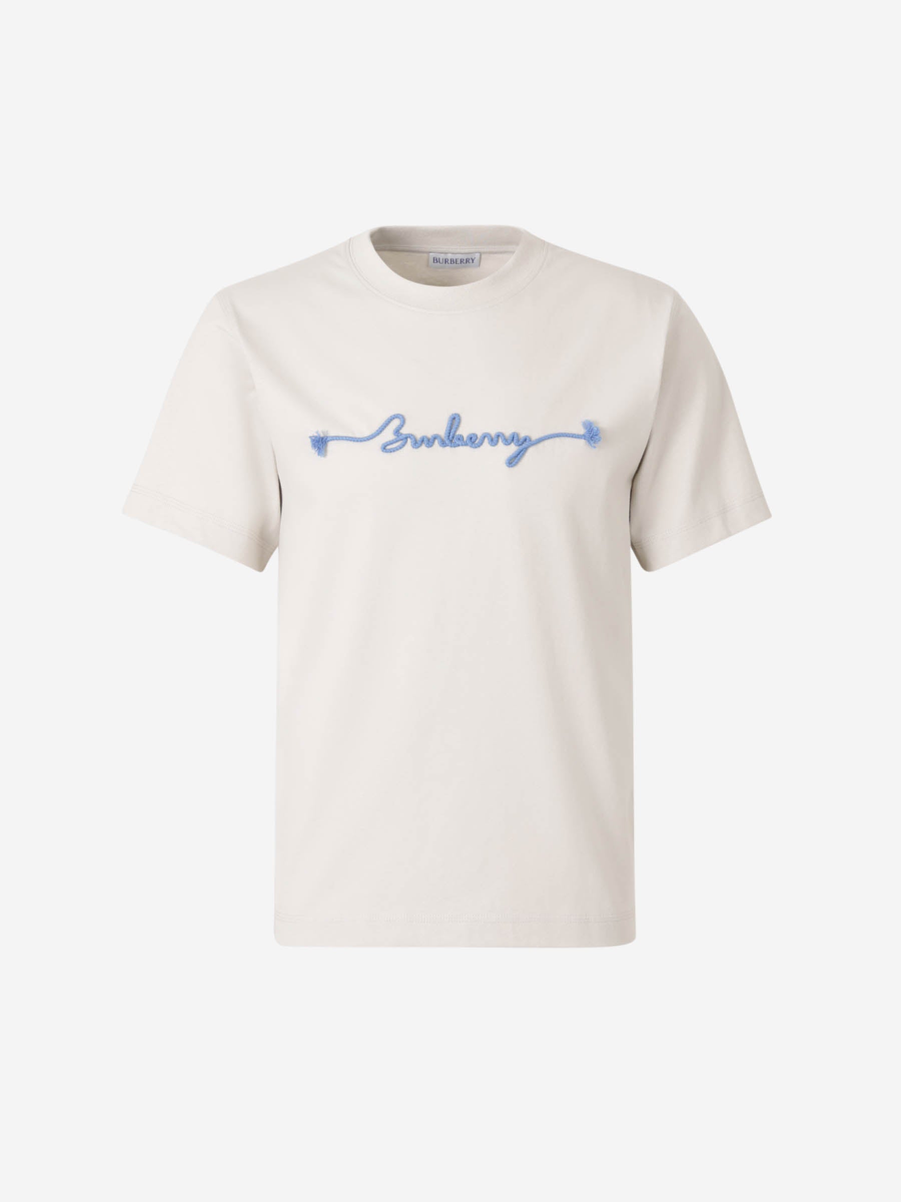 Burberry – Burberry Embroidered Logo T-shirt in Barcelona or Shop
