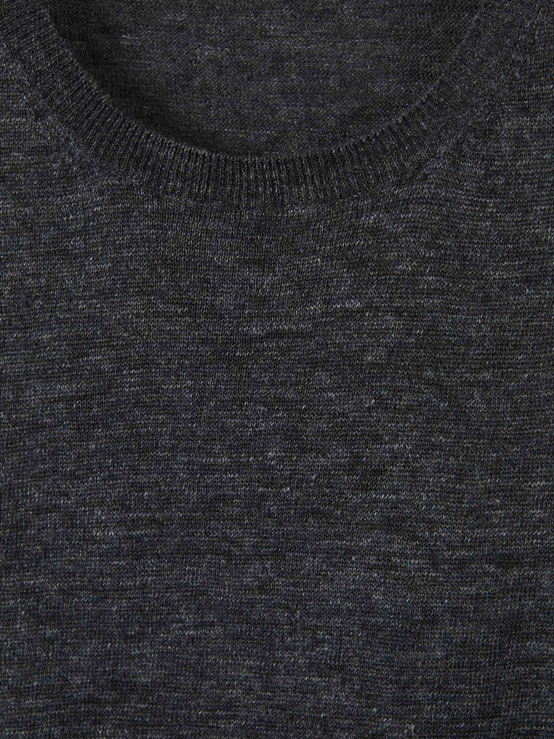 Santa Eulalia Hombre Barcelona Camiseta Punto Lino color Gris Antracita sku 553-004262 02 - Foto 3