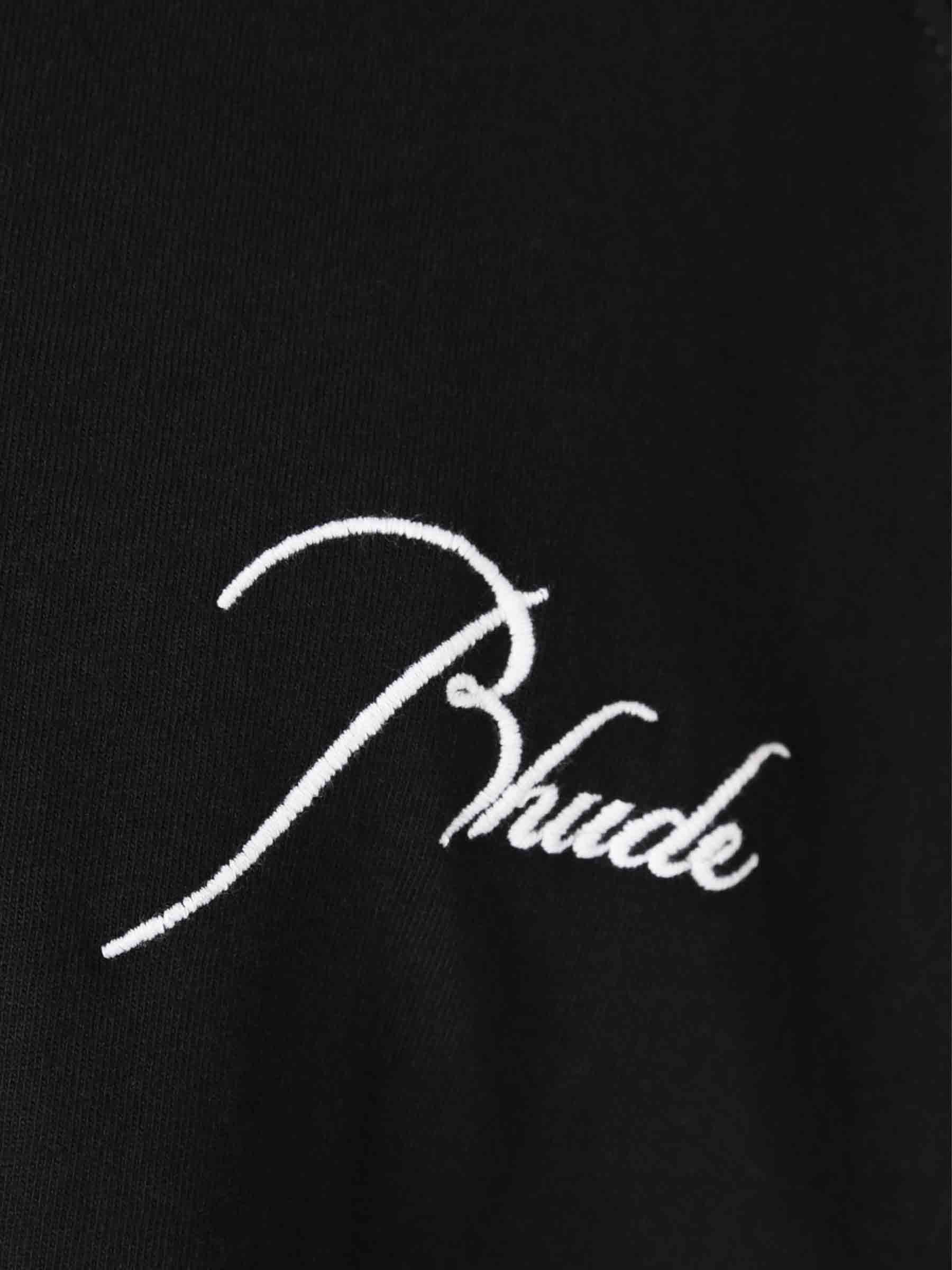 Rhude Hombre Barcelona Camiseta Cuello Redondo color Negro sku 553-004316 01 - Foto 3