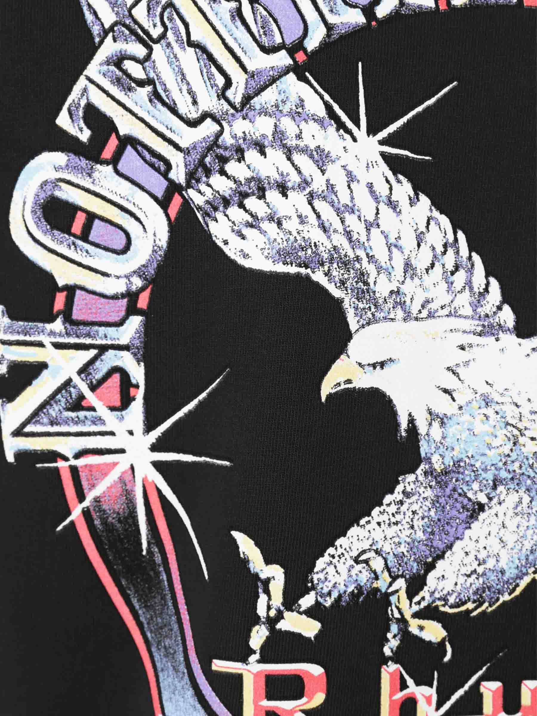 Rhude Hombre Barcelona Camiseta Cuello Redondo color Negro sku 553-004332 01 - Foto 3