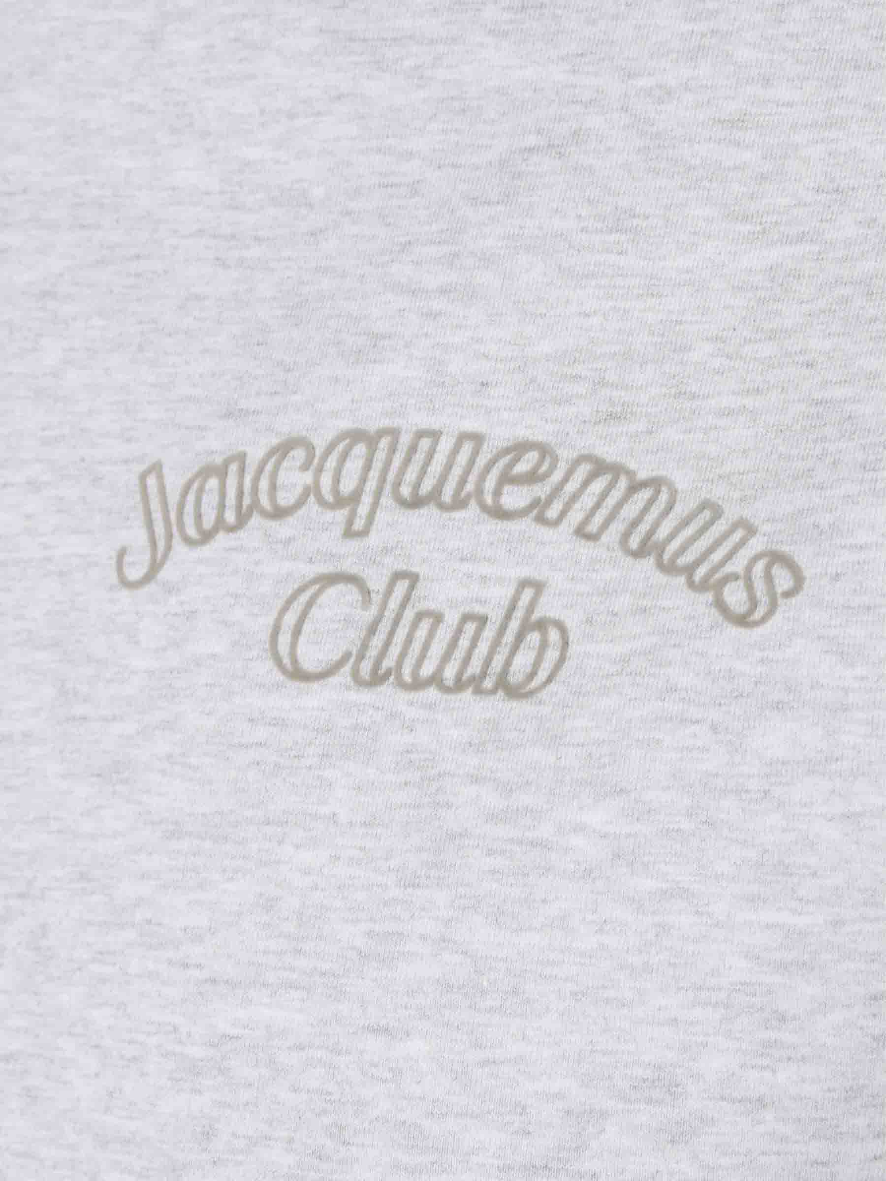 Jacquemus Hombre Barcelona Camiseta Le T-Shirt Club color Gris sku 553-004336 01 - Foto 3