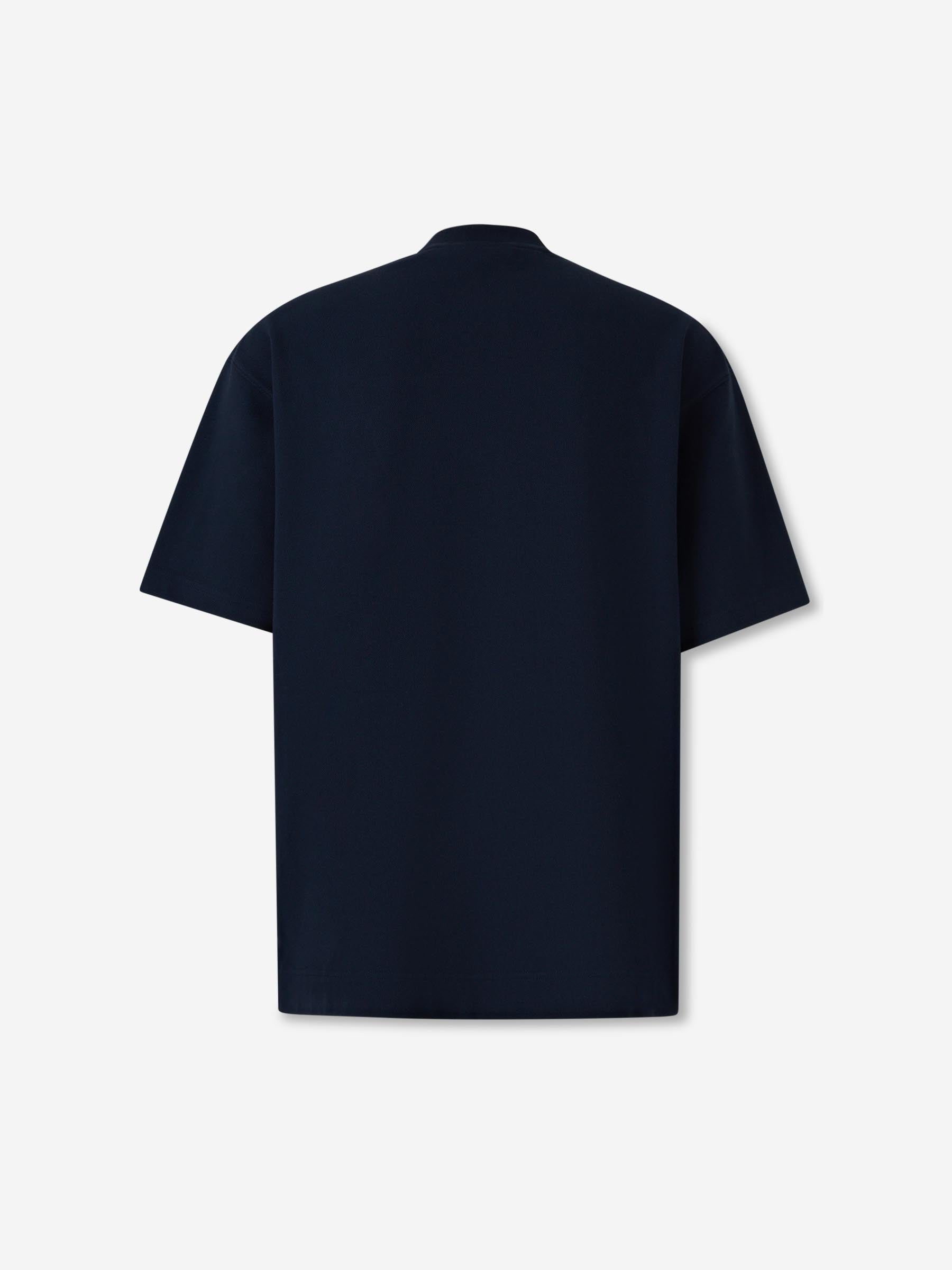 Acne Studios Hombre Barcelona Camiseta Logo Relaxed color Azul Noche sku 553-004351 01 - Foto 2