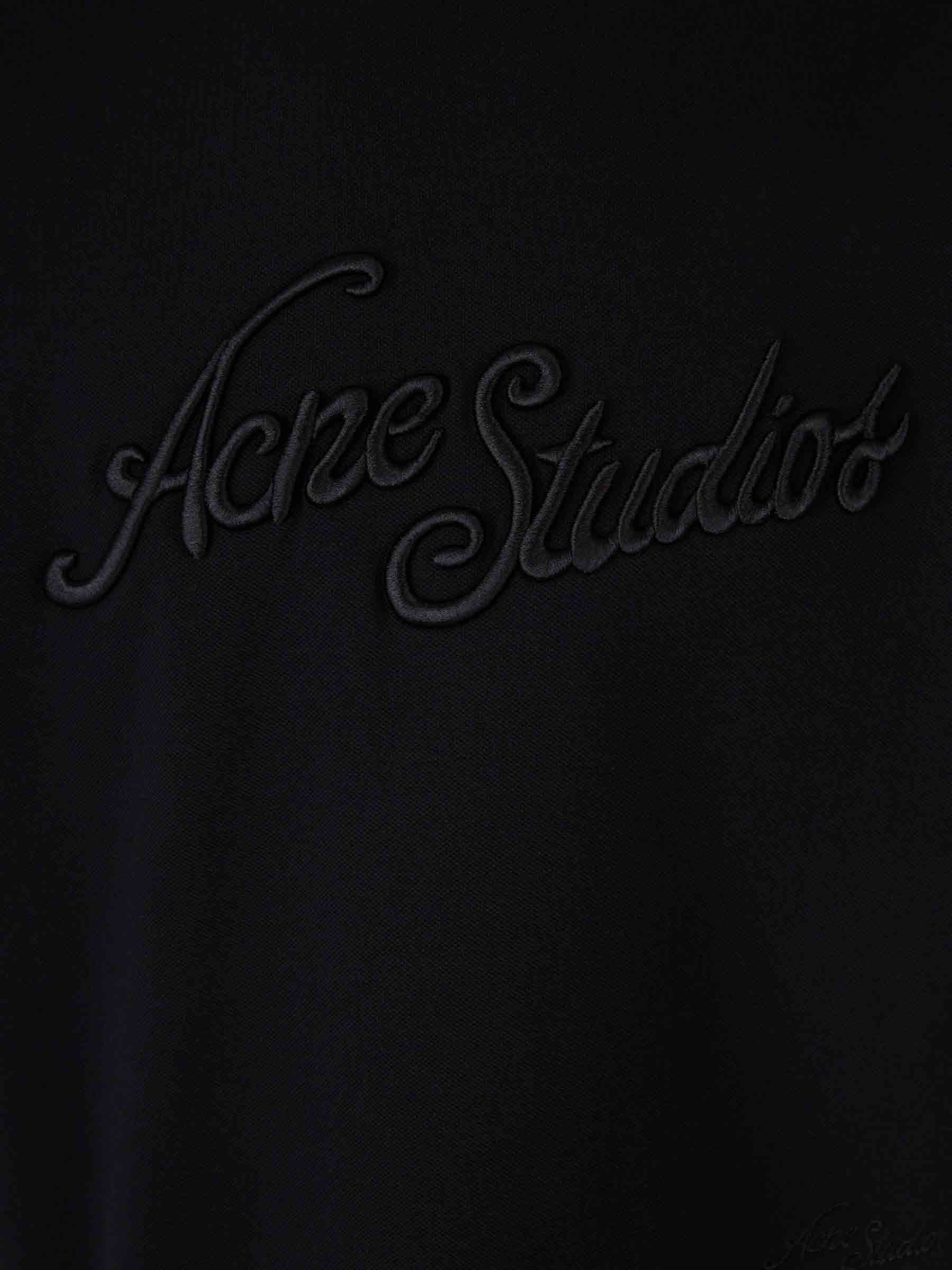 Acne Studios Hombre Barcelona Camiseta Logo Relaxed color Negro sku 553-004351 02 - Foto 4