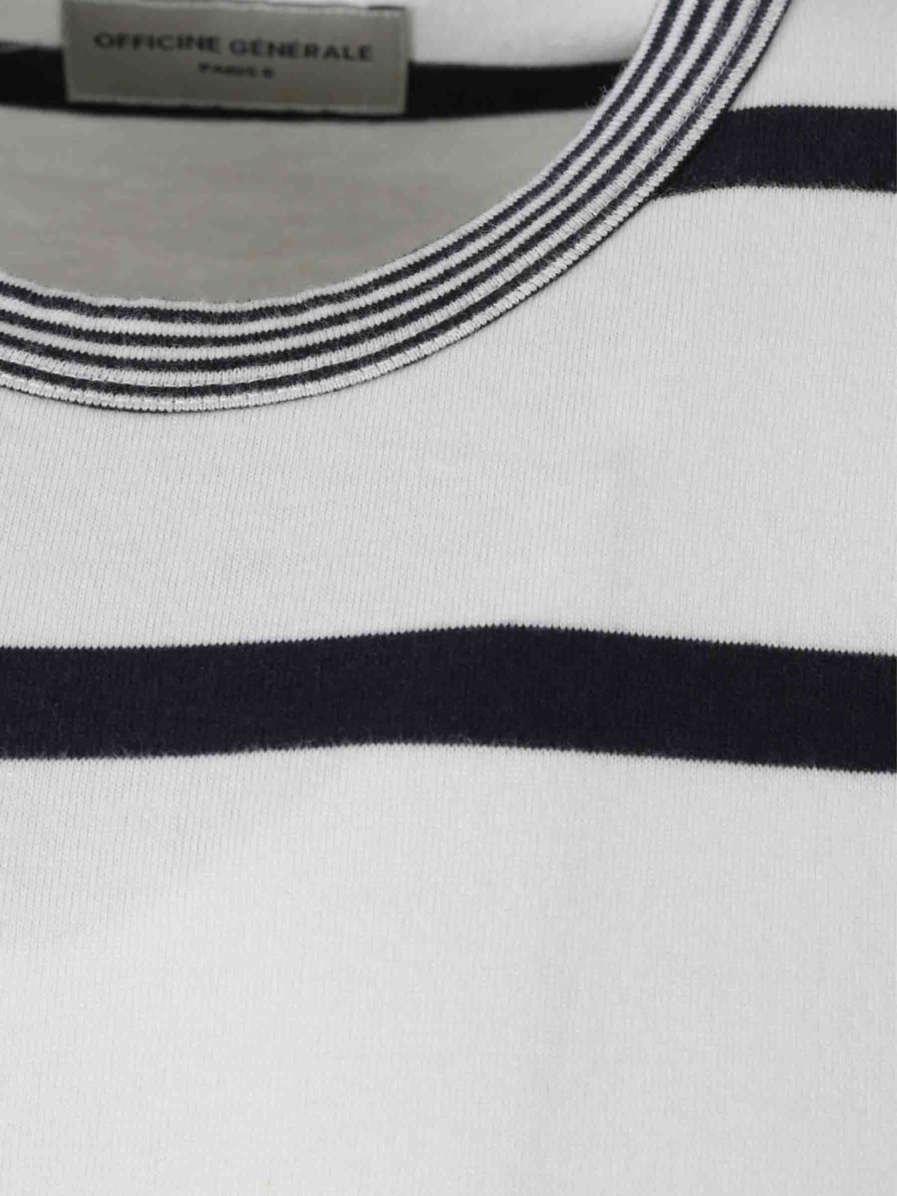 Officine Générale Hombre Barcelona Camiseta Manga Larga color Azul Marino sku 553-004441 01 - Foto 3