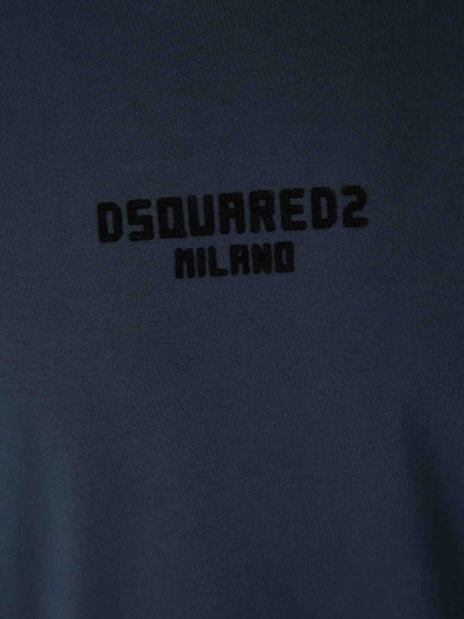 Dsquared2 Hombre Barcelona Camiseta Algodón color Azul Marino sku 553-004468 01 - Foto 3