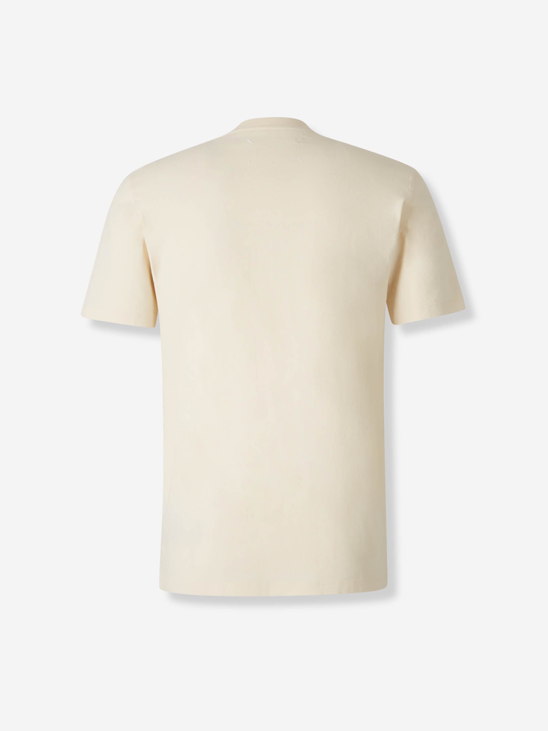 Maison Margiela Hombre Barcelona Camiseta Logo Pack3 color Marfil sku 553-004486 01 - Foto 6