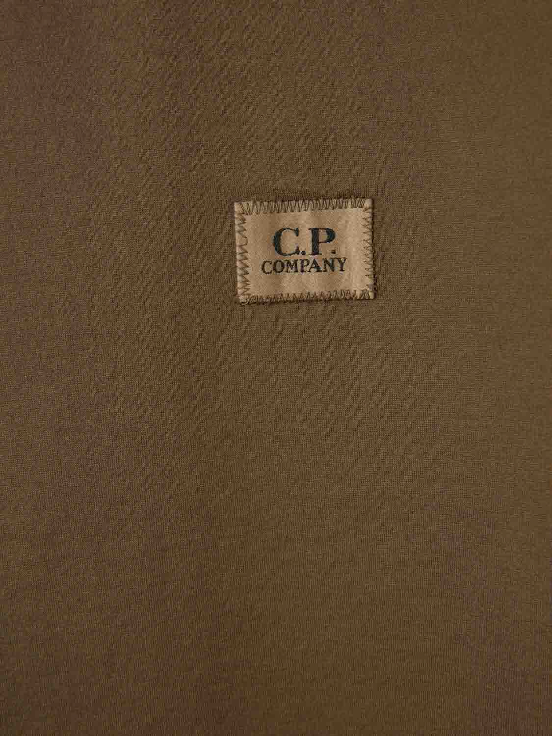 C.P. Company Hombre Barcelona Camiseta Cuello Redondo color Verde Militar sku 553-004492 01 - Foto 4