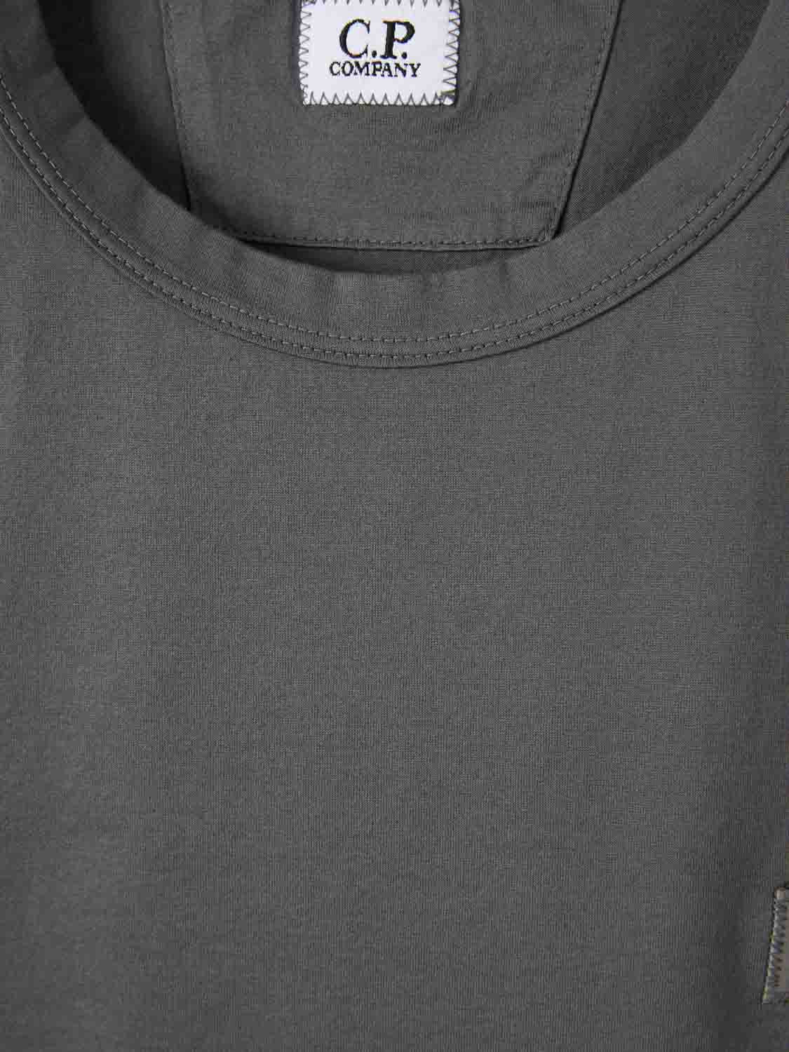 C.P. Company Hombre Barcelona Camiseta Cuello Redondo color Gris Antracita sku 553-004492 02 - Foto 3