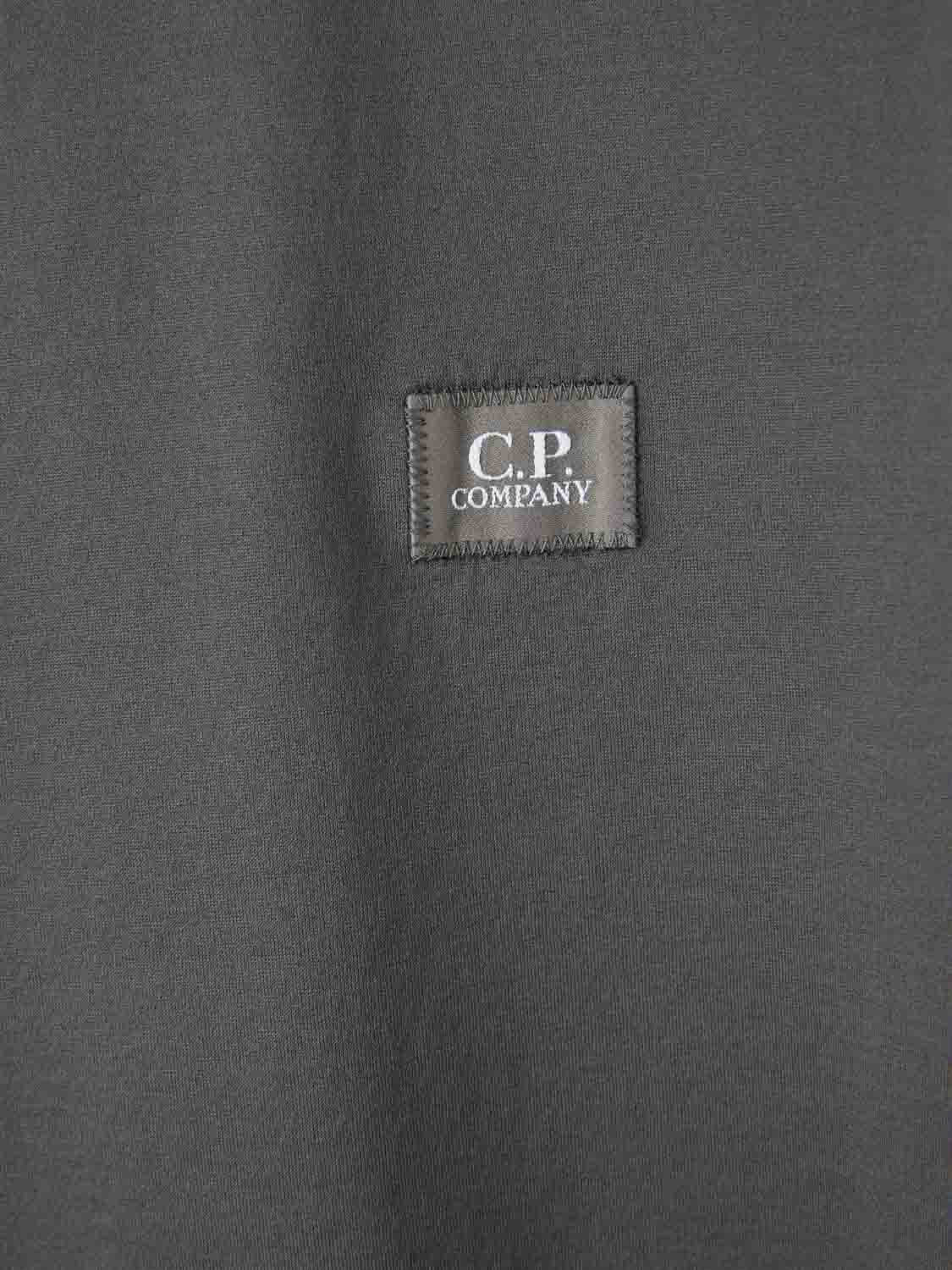 C.P. Company Hombre Barcelona Camiseta Cuello Redondo color Gris Antracita sku 553-004492 02 - Foto 4