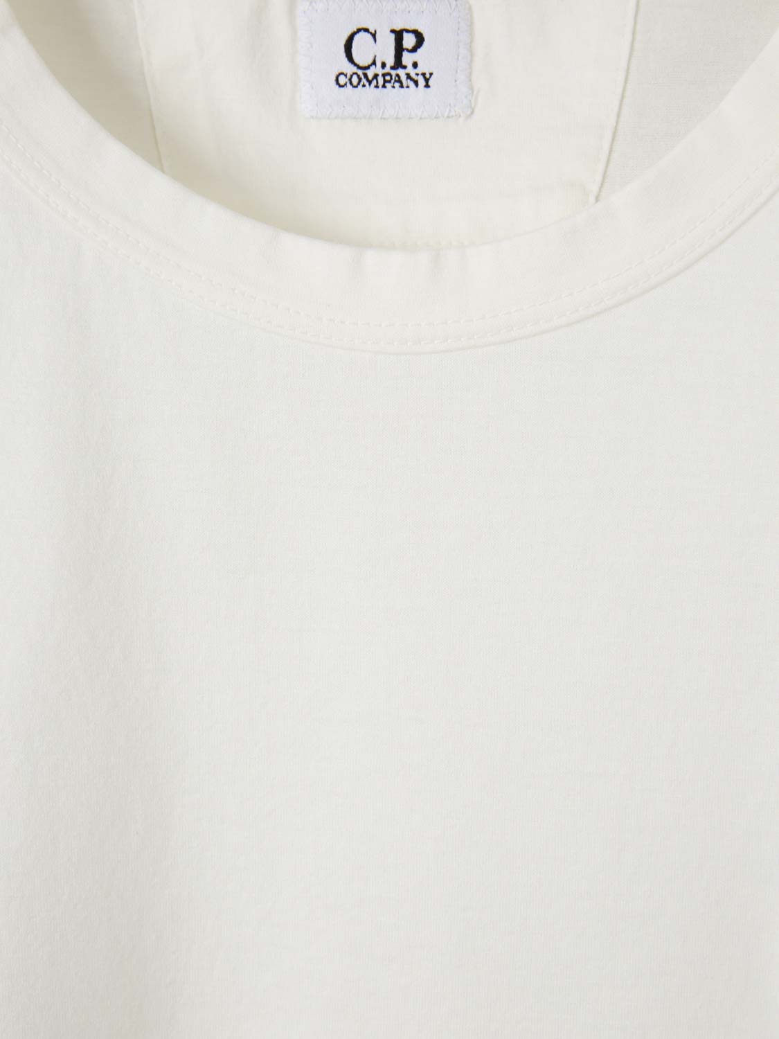 C.P. Company Hombre Barcelona Camiseta Cuello Redondo color Blanco sku 553-004492 04 - Foto 3