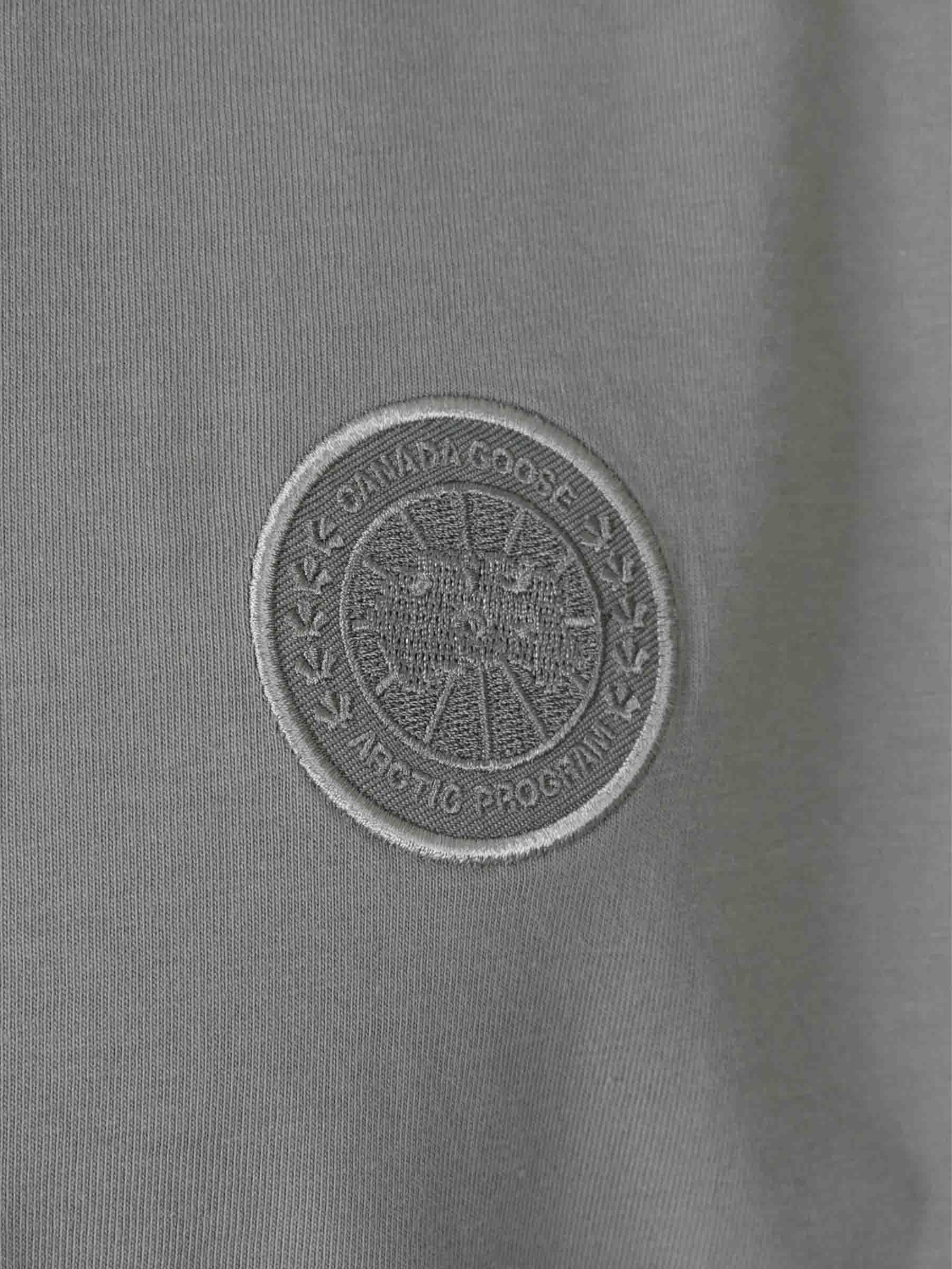 Canada Goose Hombre Barcelona Camiseta Logo Algodón color Verde Manzana sku 553-004497 03 - Foto 3