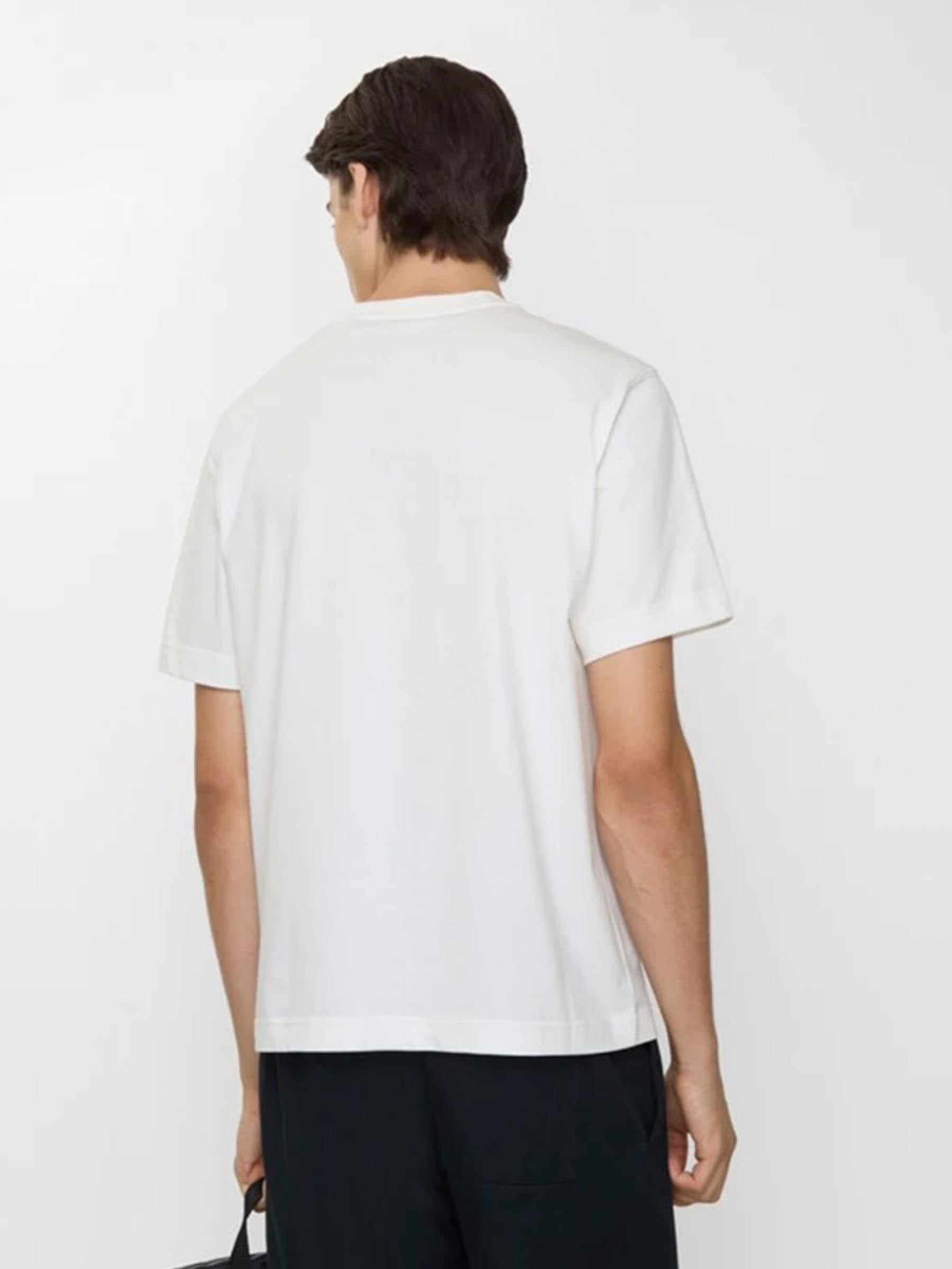 Burberry Hombre Barcelona Camiseta Logo Algodón color Gris Oscuro sku 553-004504 01 - Foto 3