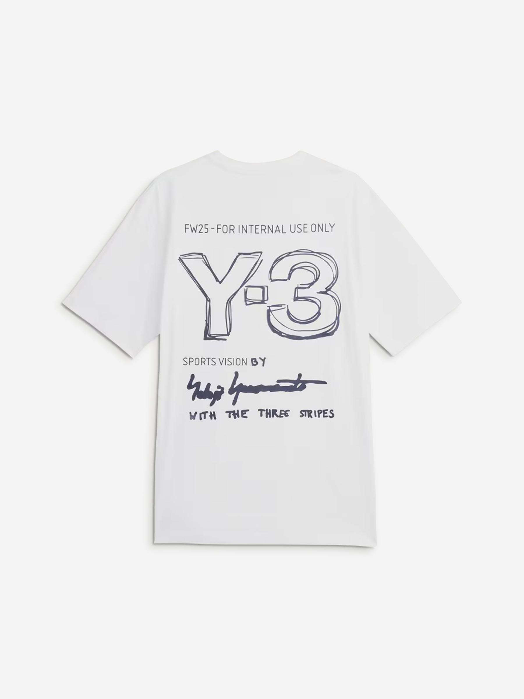 Adidas Y-3 Hombre Barcelona Camiseta Manga Corta color Blanco sku 553-004518 01 - Foto 3