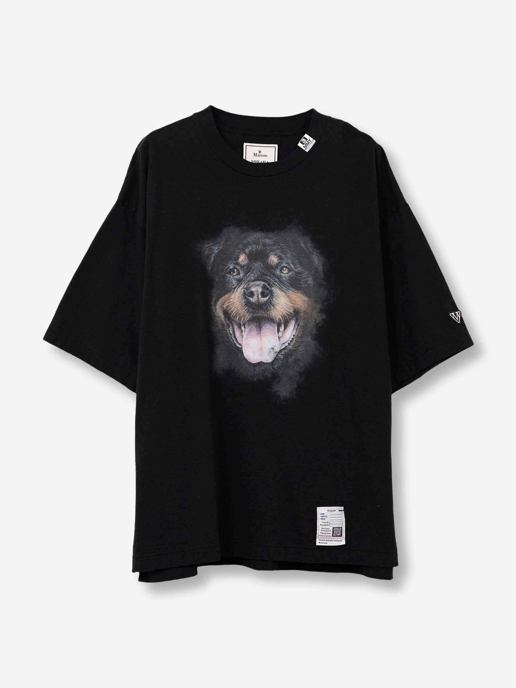 Maison Mihara Yasuhiro Hombre Barcelona Camiseta Cuello Redondo color Negro sku 553-004524 01 - Foto 1