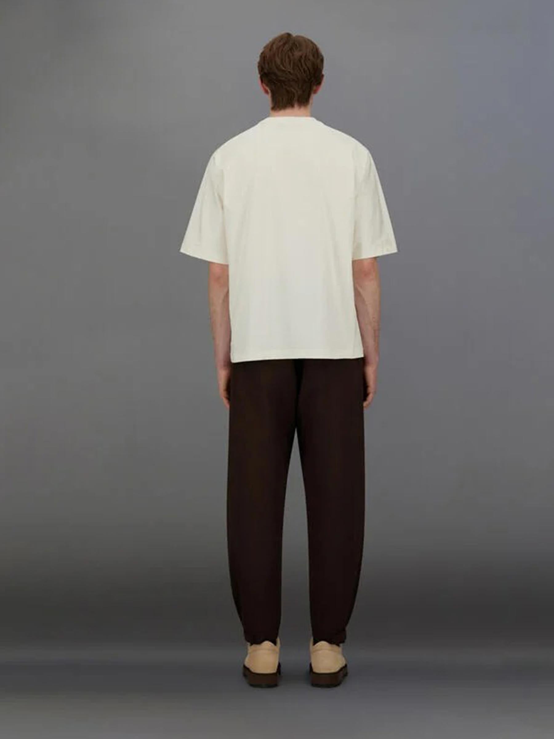 Laminar Hombre Barcelona Camiseta Lisa Algodón color Blanco sku 553-004529 01 - Foto 3