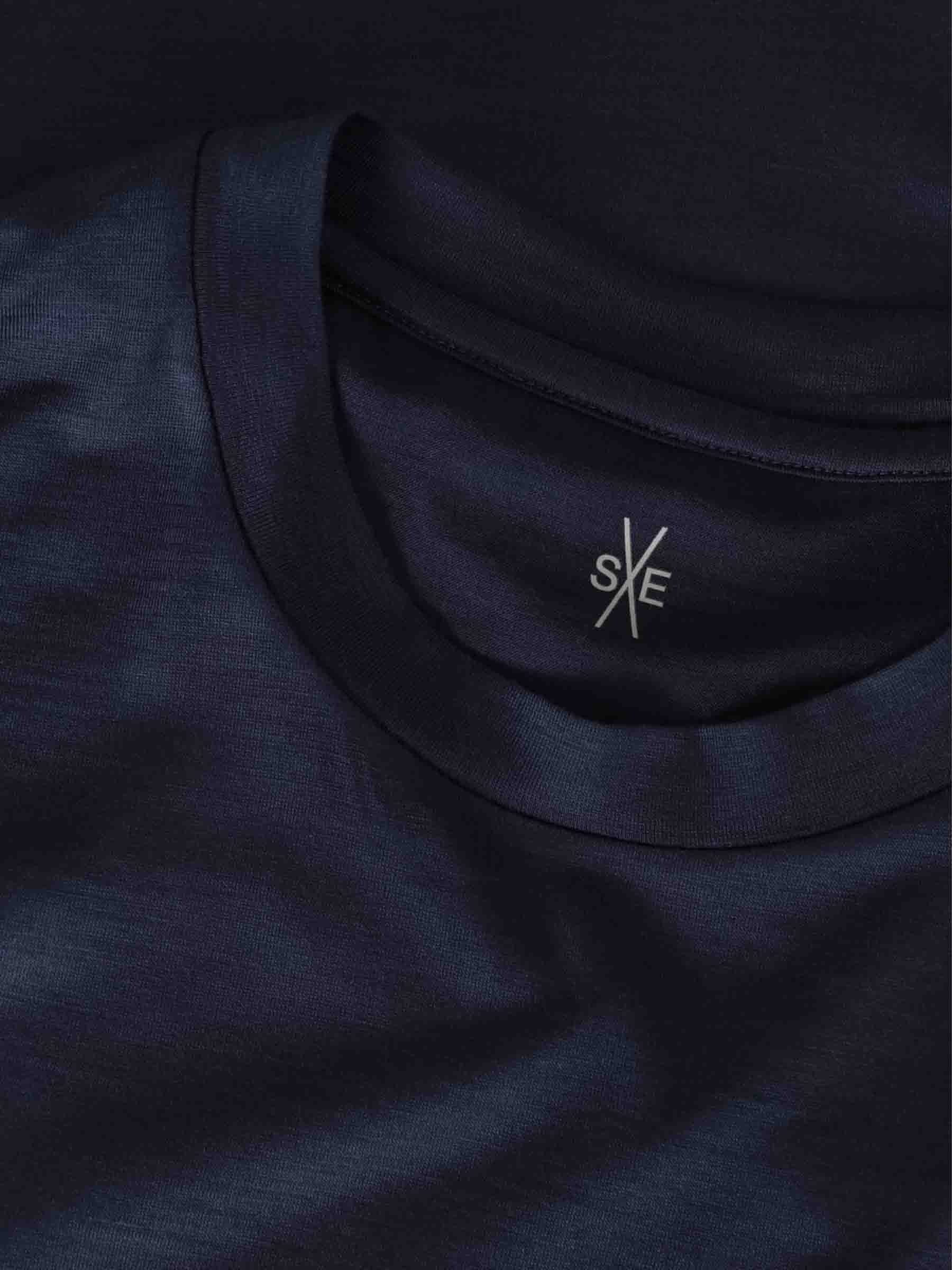 Santa Eulalia Hombre Barcelona Camiseta Cuello Redondo color Azul Noche sku 554-000011 02 - Foto 3