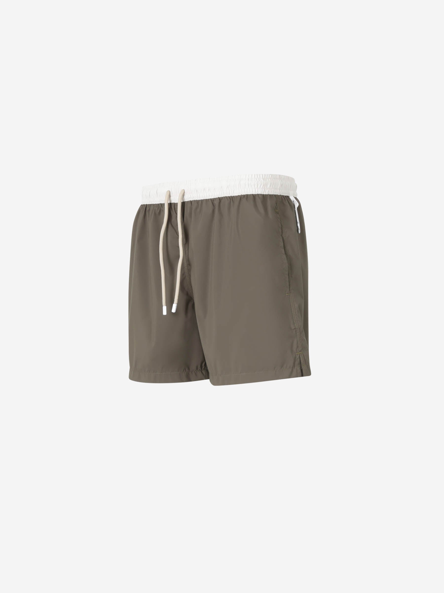Fedeli Hombre Barcelona Bañador Liso Contraste color Verde Militar sku 561-001353 02 - Foto 4