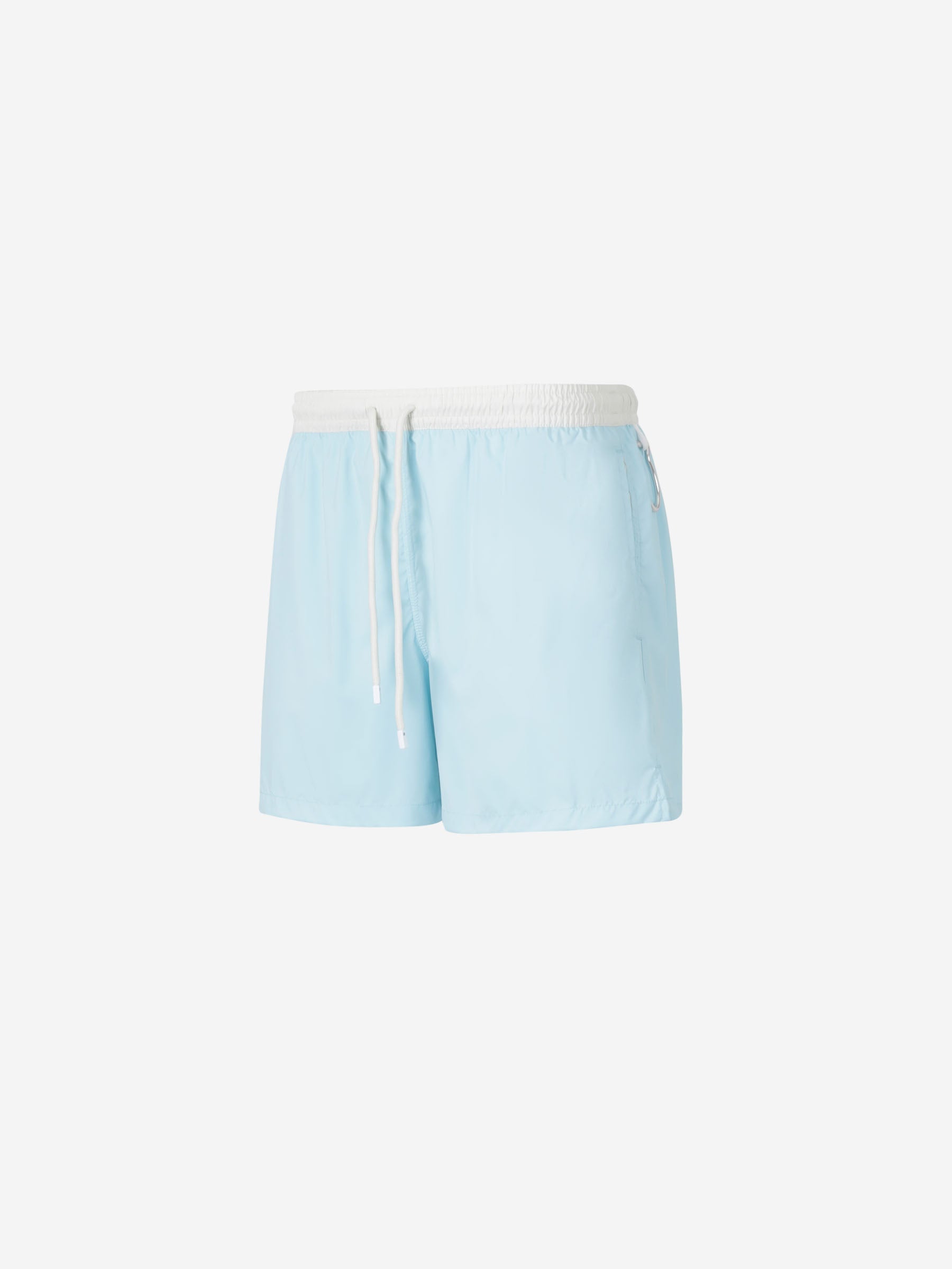 Fedeli Hombre Barcelona Bañador Liso Contraste color Azul Celeste sku 561-001353 03 - Foto 4