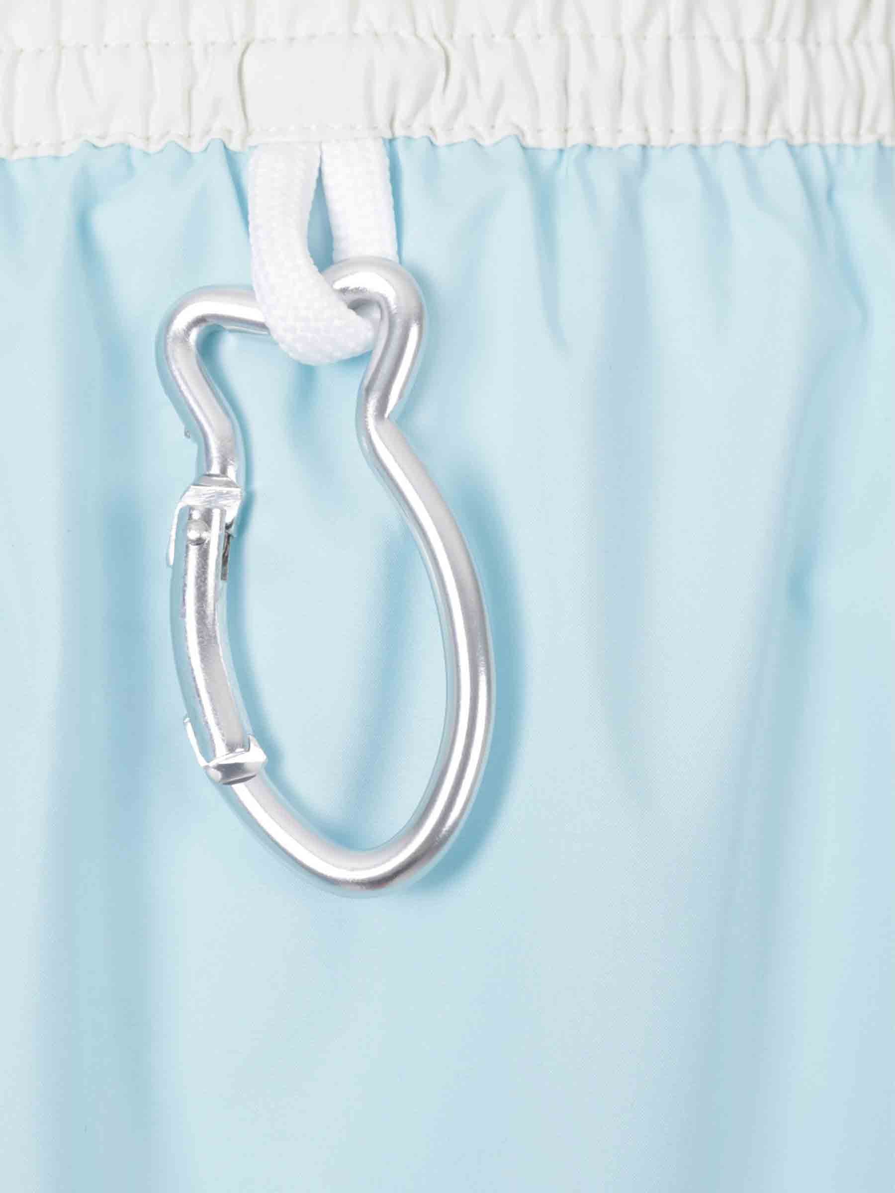 Fedeli Hombre Barcelona Bañador Liso Contraste color Azul Celeste sku 561-001353 03 - Foto 5