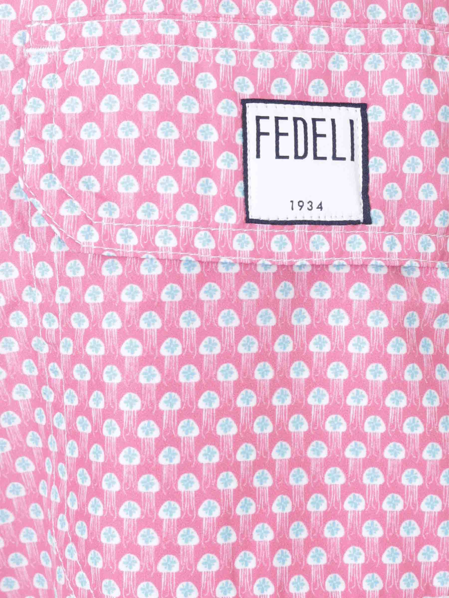 Fedeli Hombre Barcelona Bañador Estampado Medusas color Rosa sku 561-001354 03 - Foto 3