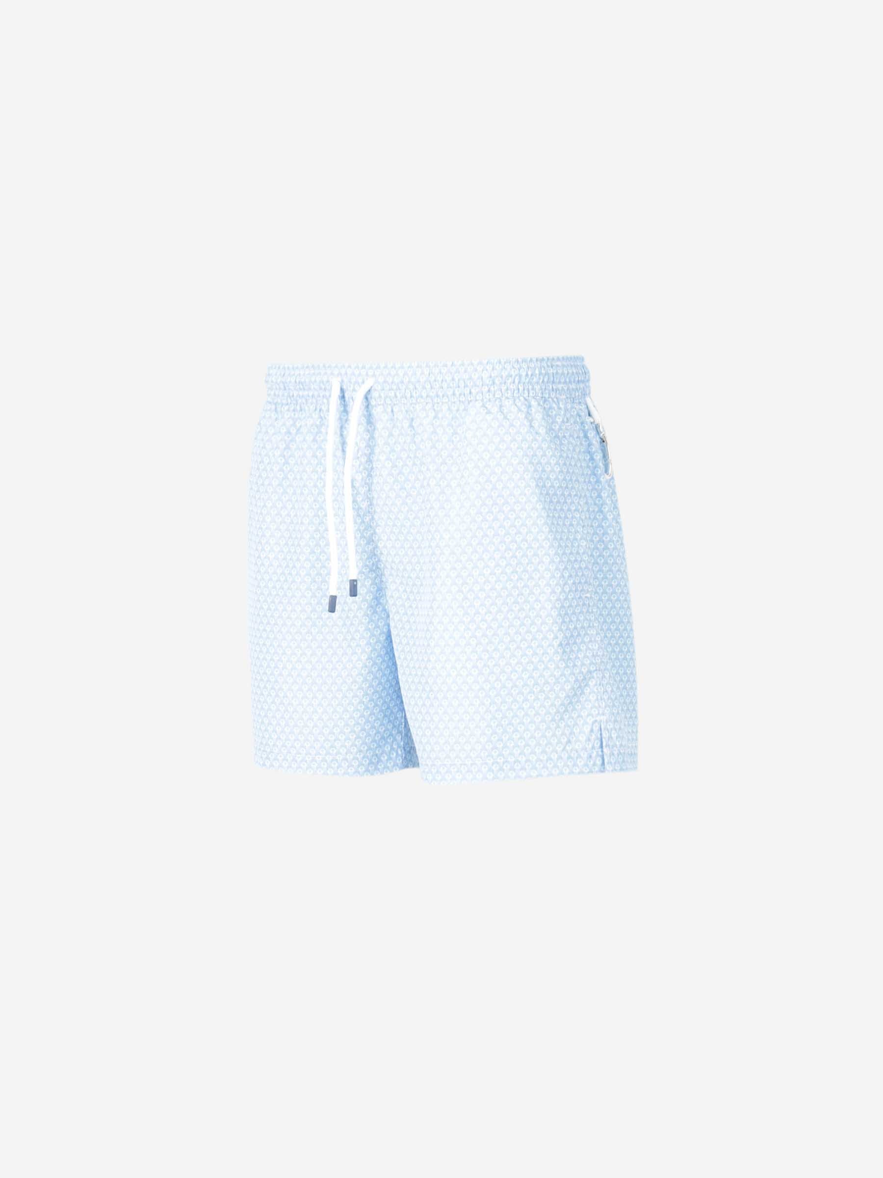 Fedeli Hombre Barcelona Bañador Estampado Medusas color Azul sku 561-001354 04 - Foto 4