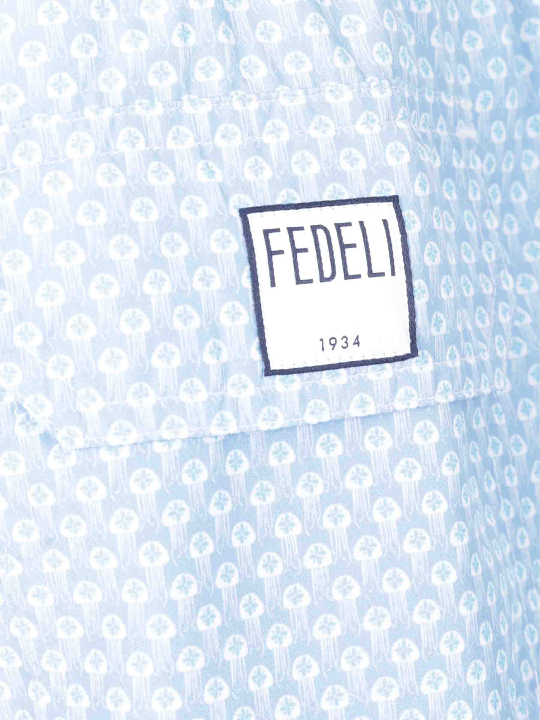 Fedeli Hombre Barcelona Bañador Estampado Medusas color Azul sku 561-001354 04 - Foto 5