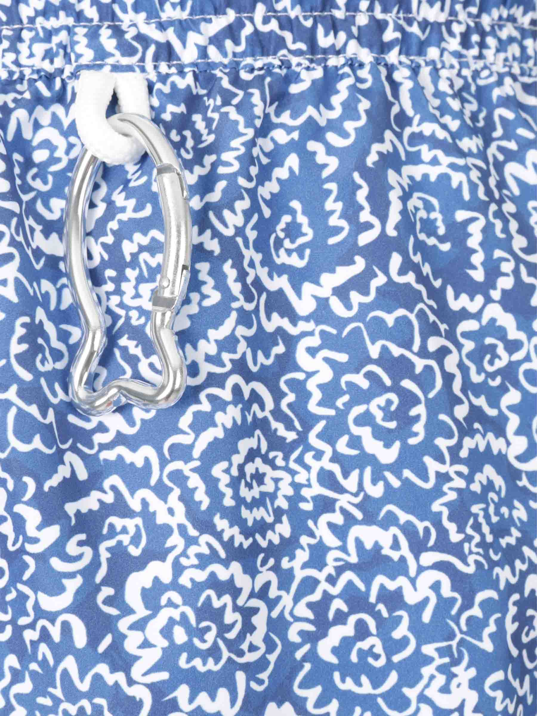 Fedeli Hombre Barcelona Bañador Estampado Floral color Azul sku 561-001355 02 - Foto 5